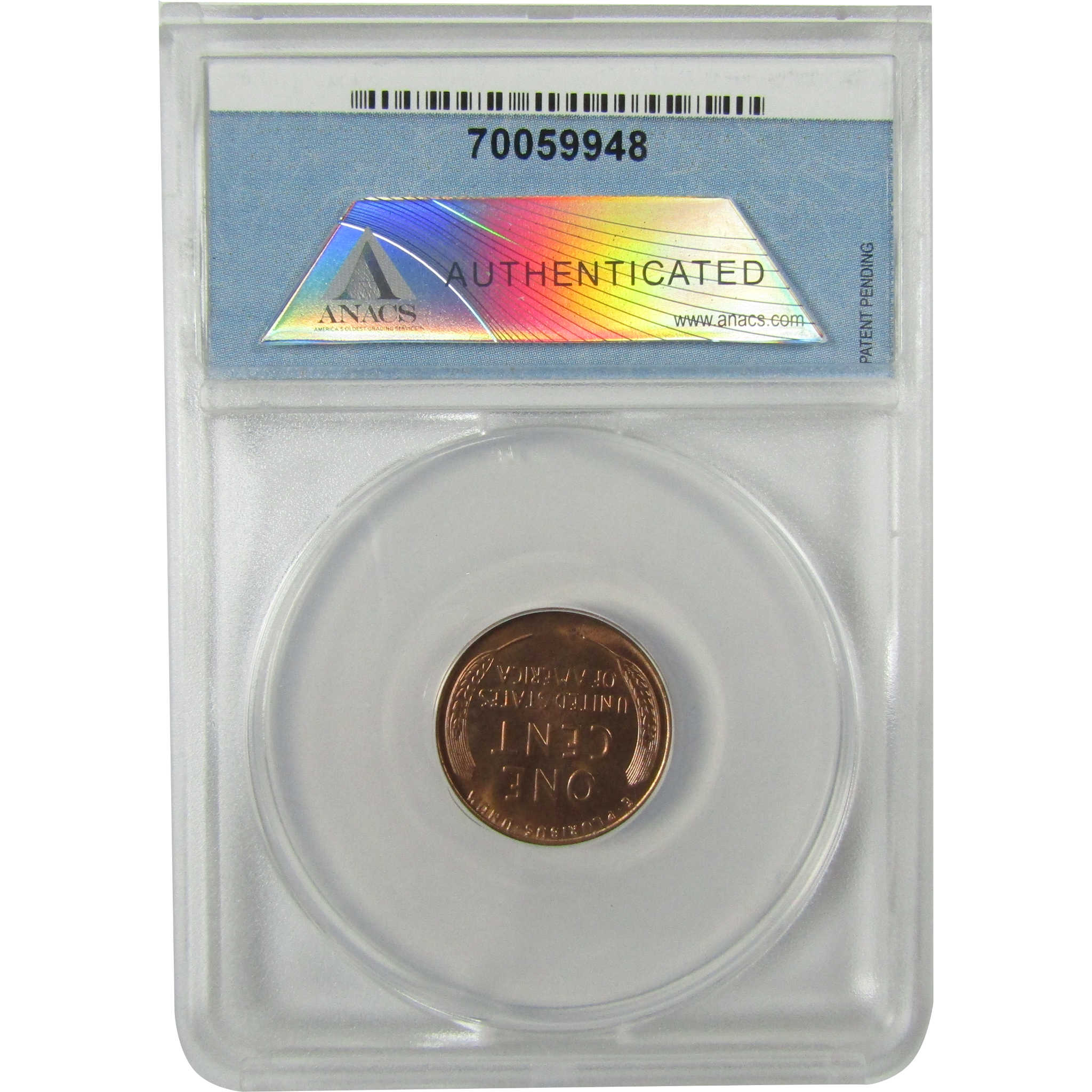 1940 S Lincoln Wheat Cent MS 65 RD ANACS Penny 1c Coin SKU:I28433