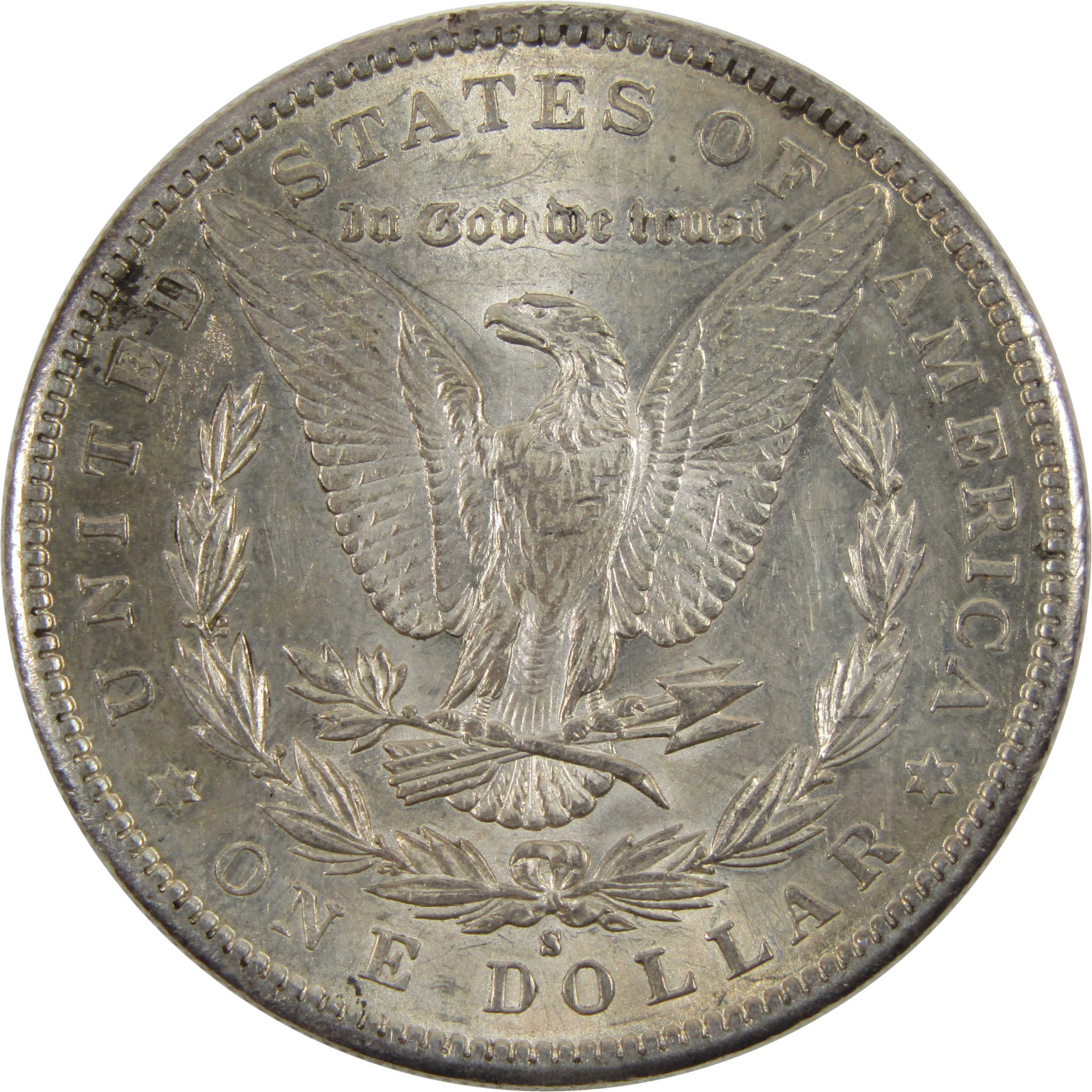 1897 S Morgan Dollar Choice About Uncirculated 90% Silver SKU:I8992 - Morgan coin - Morgan silver dollar - Morgan silver dollar for sale - Profile Coins &amp; Collectibles