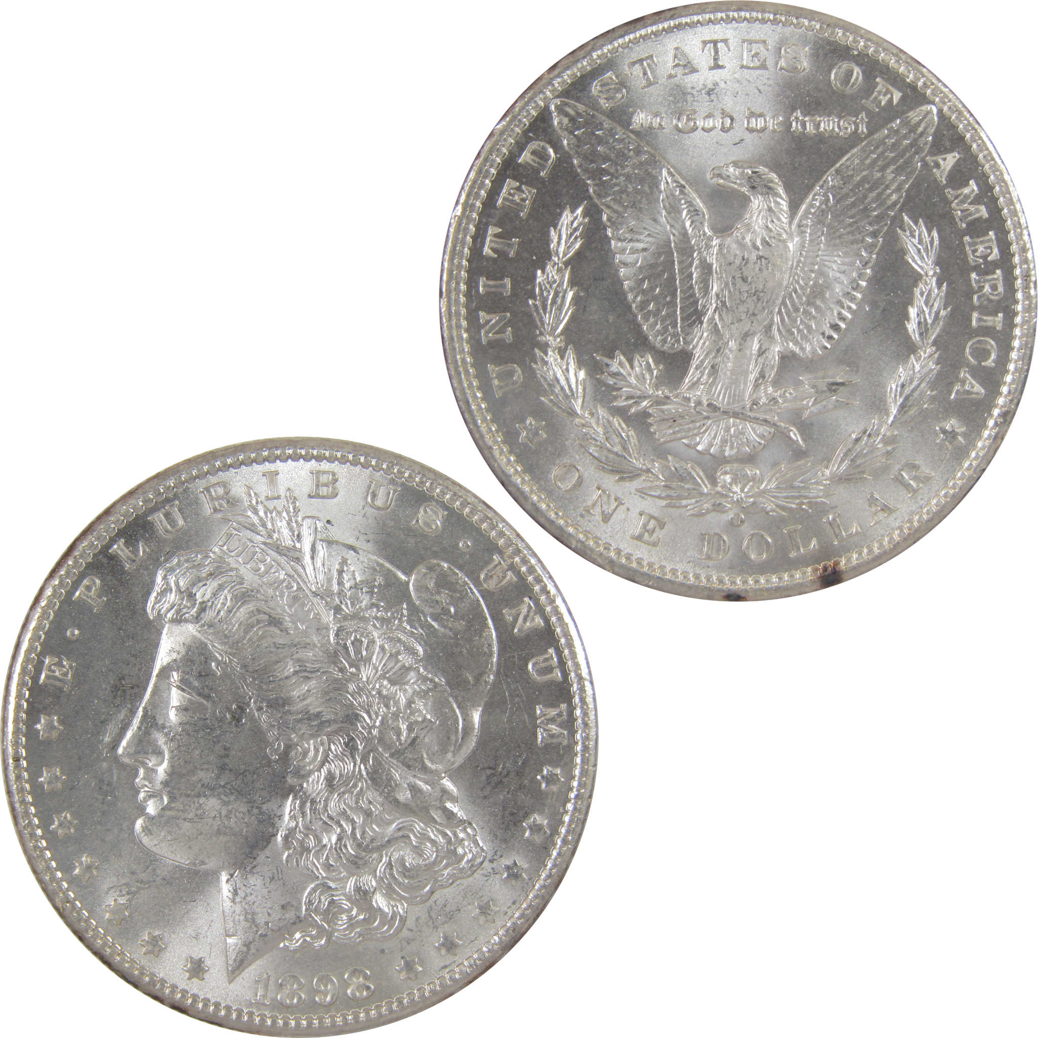1898 O Morgan Dollar Uncirculated Silver $1 Coin SKU:I18752 - Morgan coin - Morgan silver dollar - Morgan silver dollar for sale - Profile Coins &amp; Collectibles