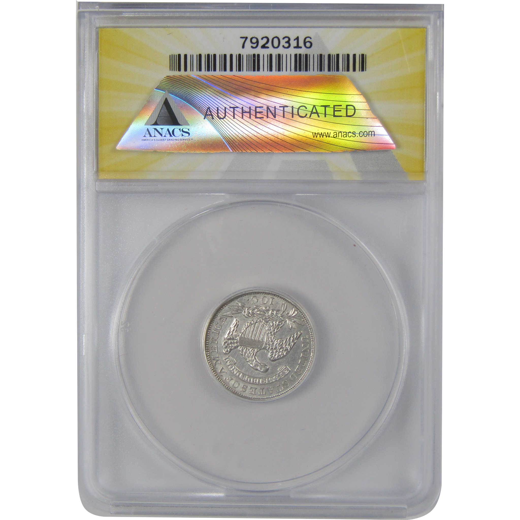 1833 Capped Bust Dime AU 58 Details ANACS Silver 10c Coin SKU:CP133