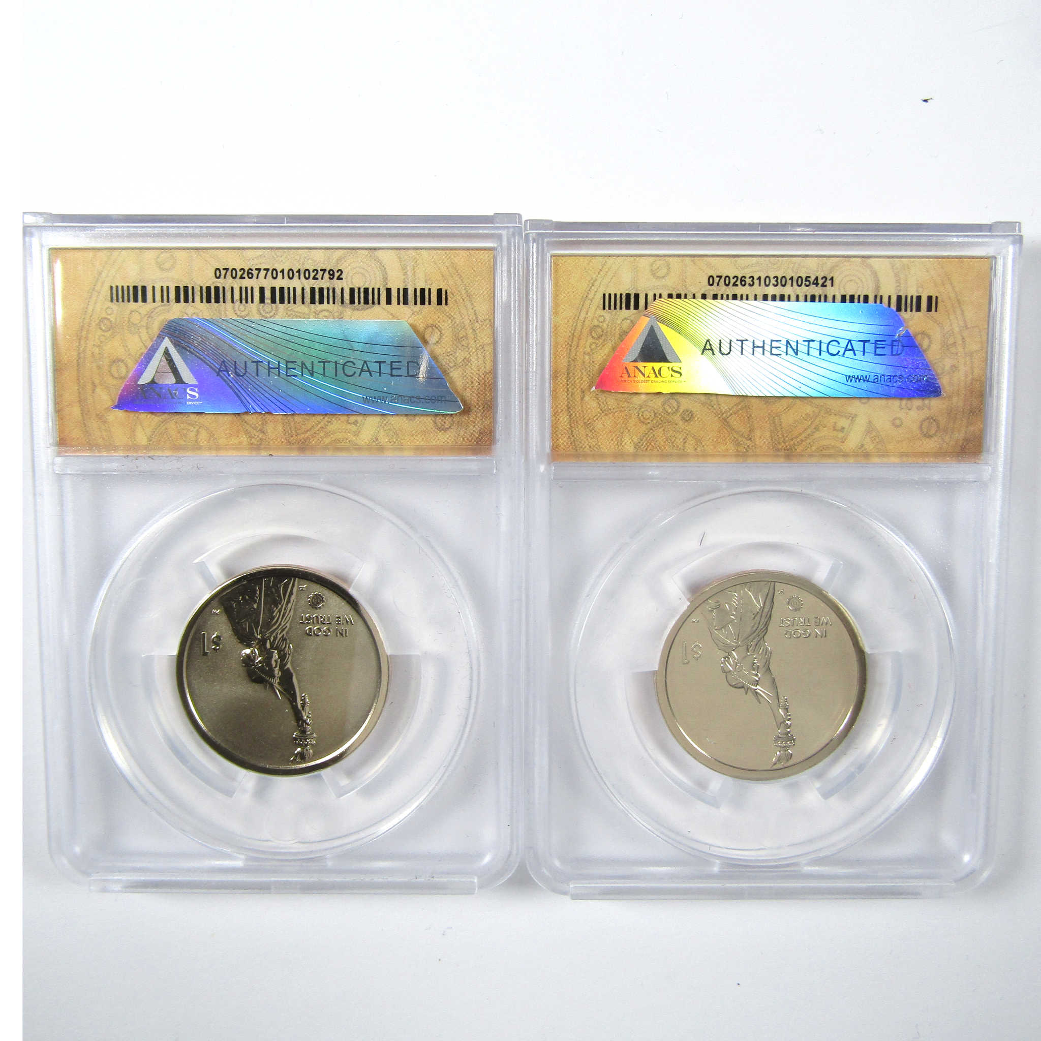 2019 American Innovation Georgia 4 Coin Set ANACS SKU:CPC6601