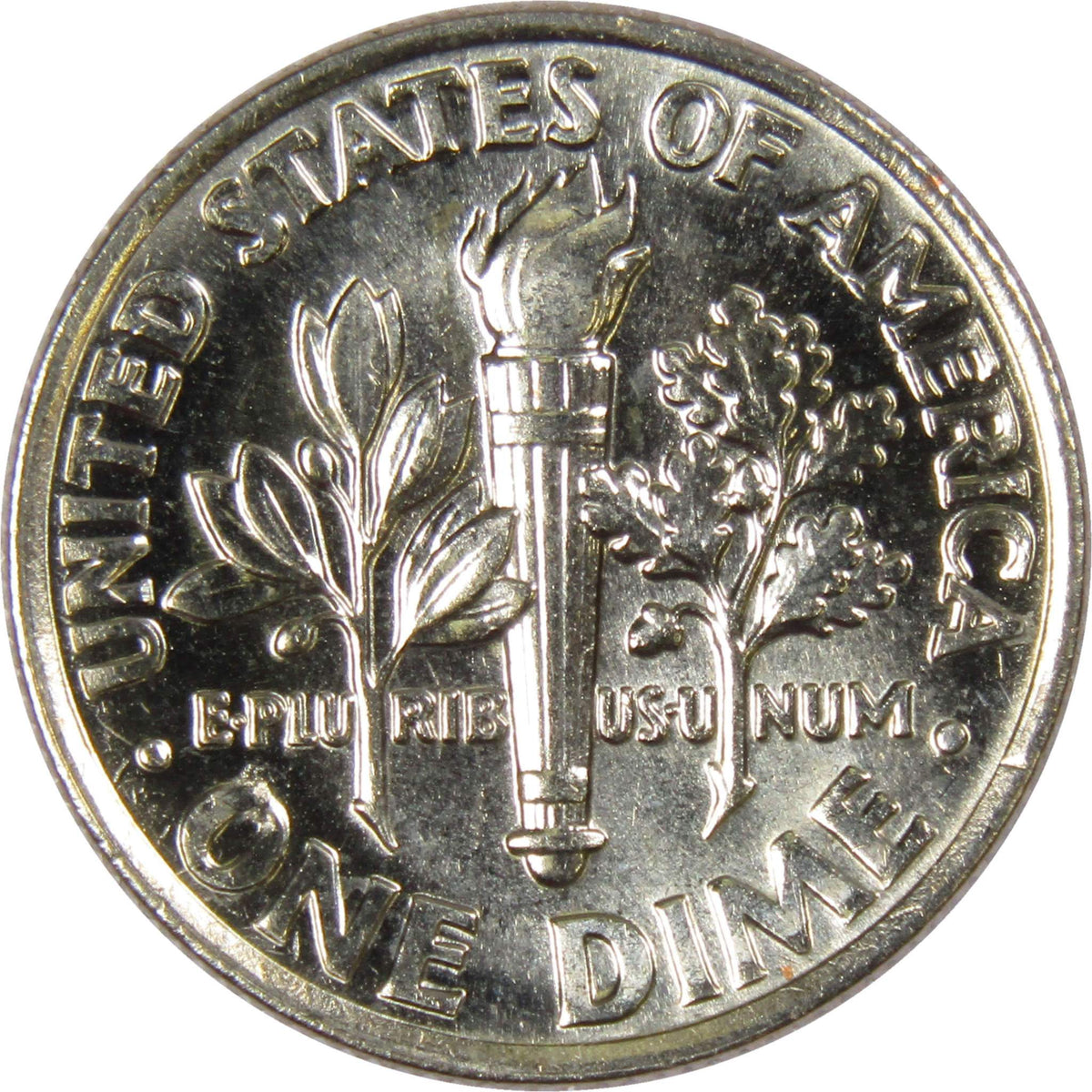 1986 P Roosevelt Dime Clad Uncirculated Mint State 10c Coin
