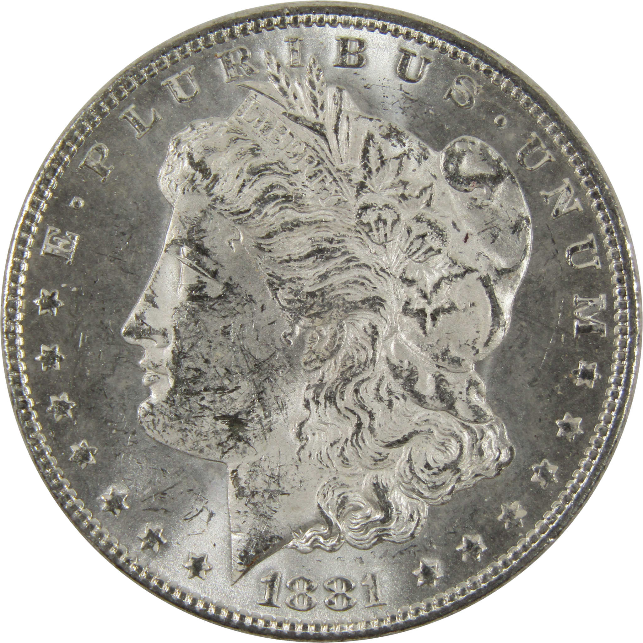 1881 Morgan Dollar BU Uncirculated 90% Silver $1 Coin SKU:I8777 - Morgan coin - Morgan silver dollar - Morgan silver dollar for sale - Profile Coins &amp; Collectibles