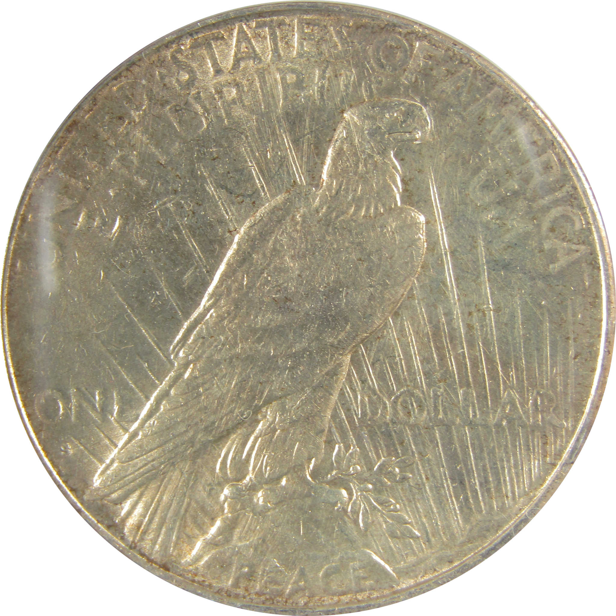 1935 S Peace Dollar AU 55 Details ANACS Silver $1 Coin SKU:I21631
