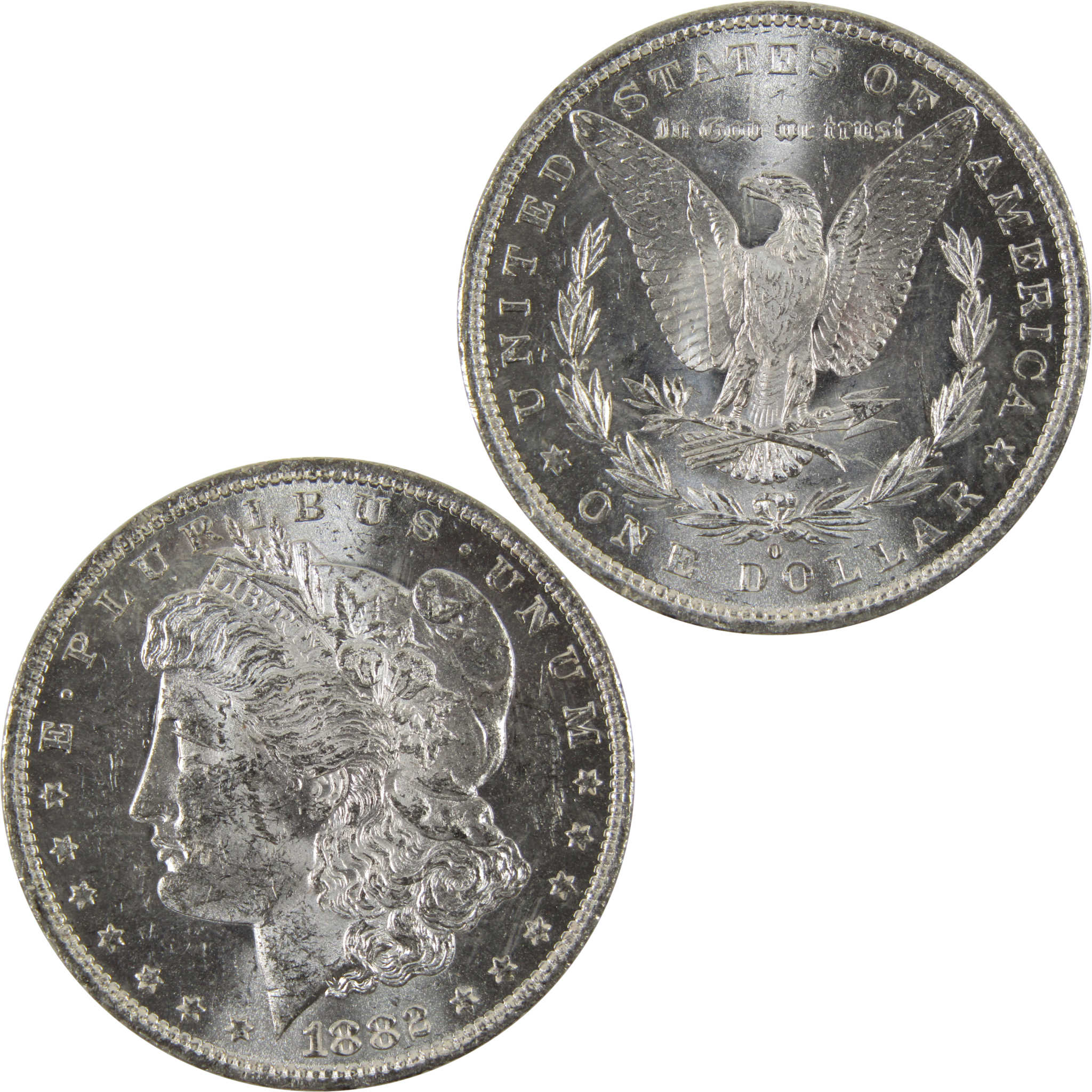 1882 O Morgan Dollar Unc Details 90% Silver $1 Bag Marks SKU:I8803 - Morgan coin - Morgan silver dollar - Morgan silver dollar for sale - Profile Coins &amp; Collectibles