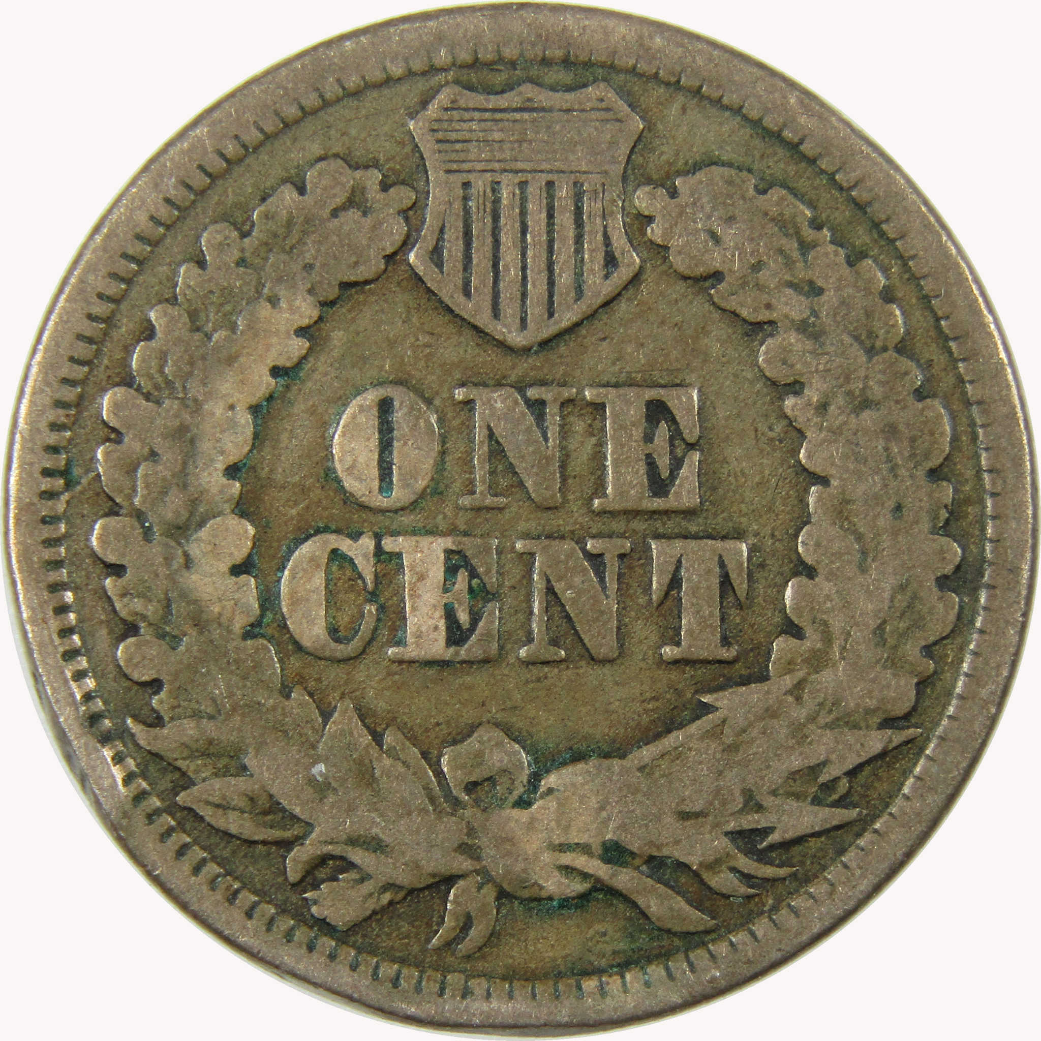 1862 Indian Head Cent G Good Penny 1c Coin SKU:CP1084