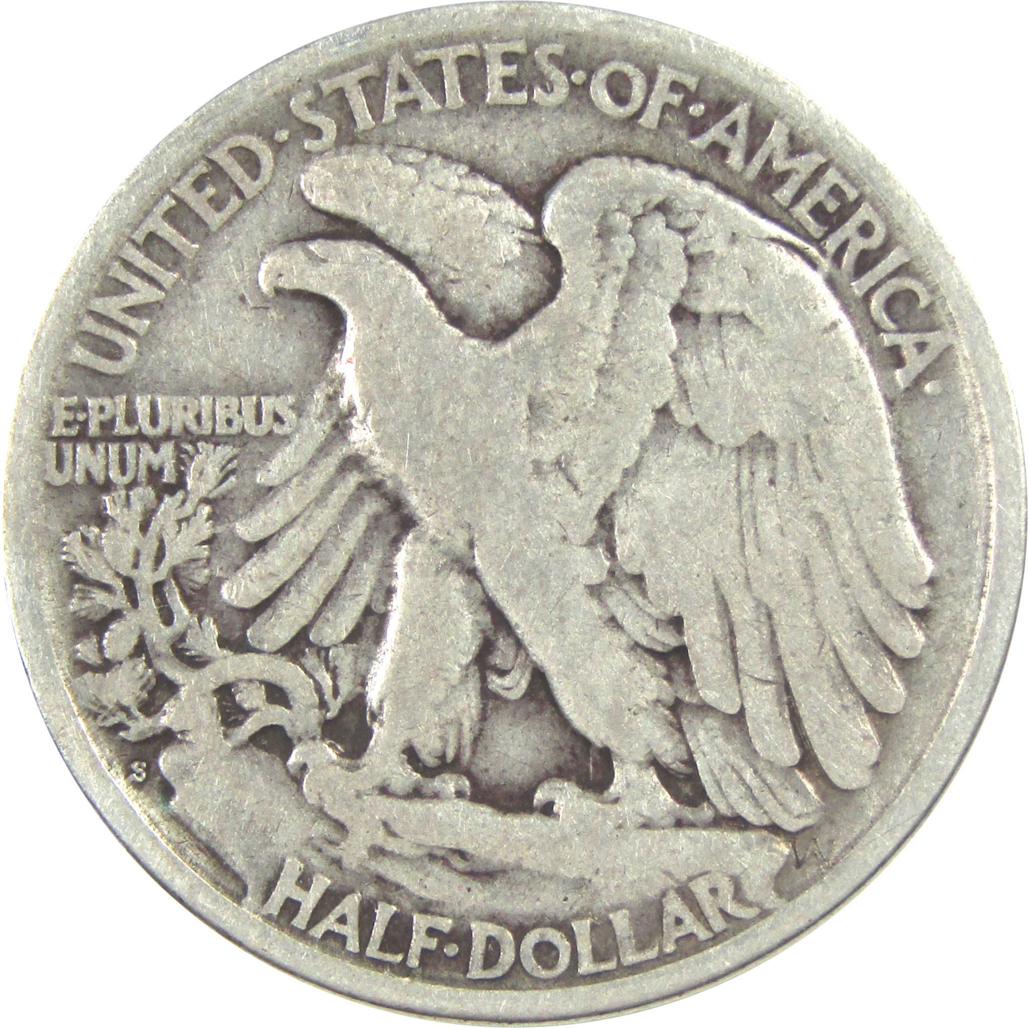 1918 S Liberty Walking Half Dollar VG Very Good Silver 50c SKU:I15581