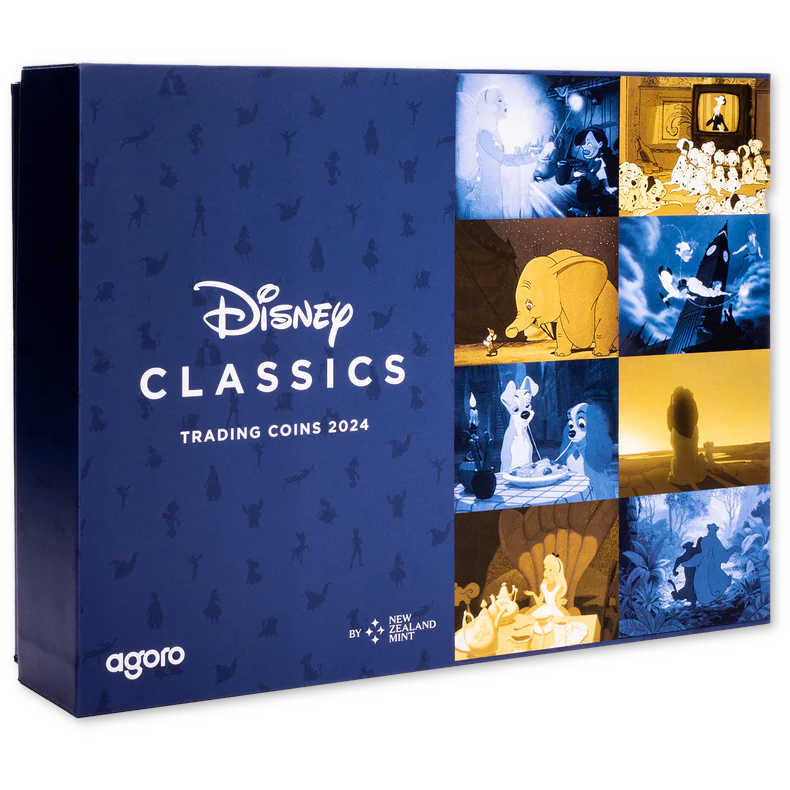 Disney Classics Trading Coins 2024 Sealed 2 Coin Mystery Box SKU:OPC165