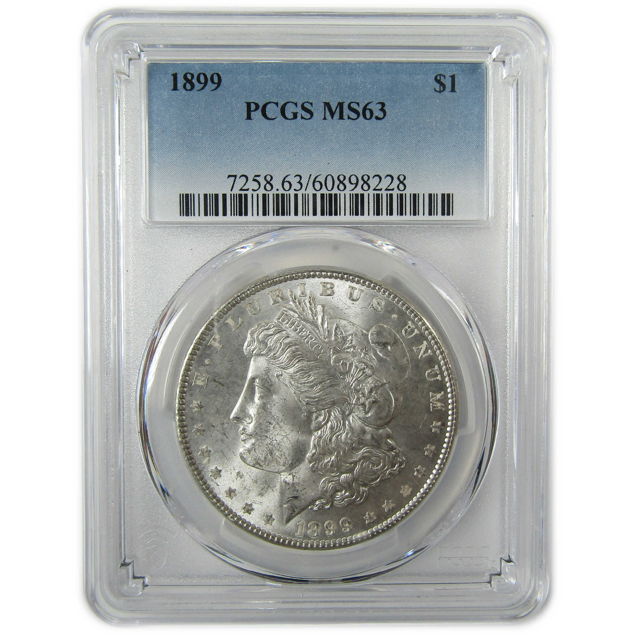 1899 Morgan Silver Dollar MS 63 PCGS Uncirculated $1 Coin SKU:I28361