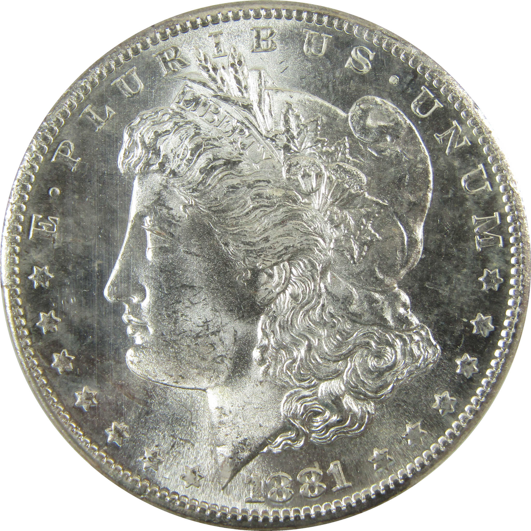1881 S Morgan Silver Dollar MS 64 PCGS Uncirculated $1 Coin SKU:I28350 - Morgan coin - Morgan silver dollar - Morgan silver dollar for sale - Profile Coins &amp; Collectibles