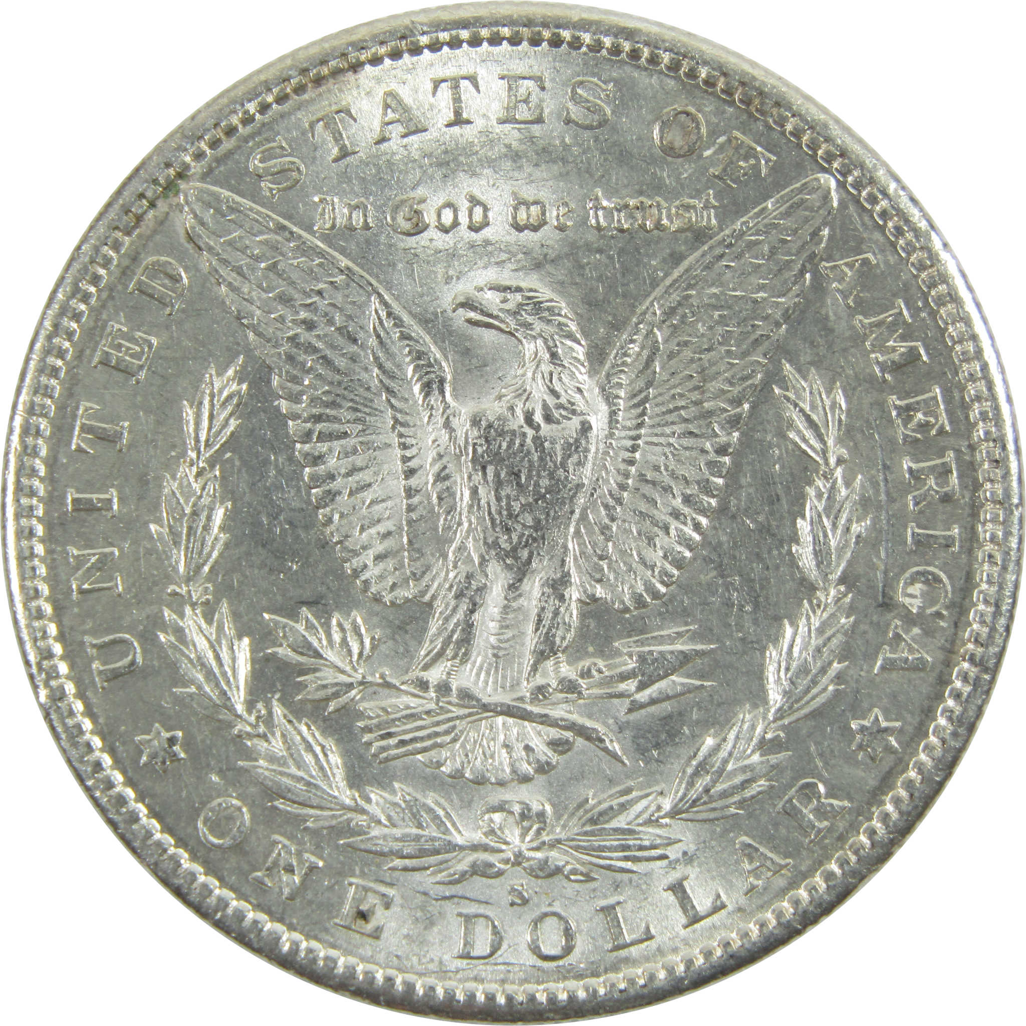 1890 S Morgan Dollar Choice About Uncirculated Silver SKU:CPC7917 - Morgan coin - Morgan silver dollar - Morgan silver dollar for sale - Profile Coins &amp; Collectibles