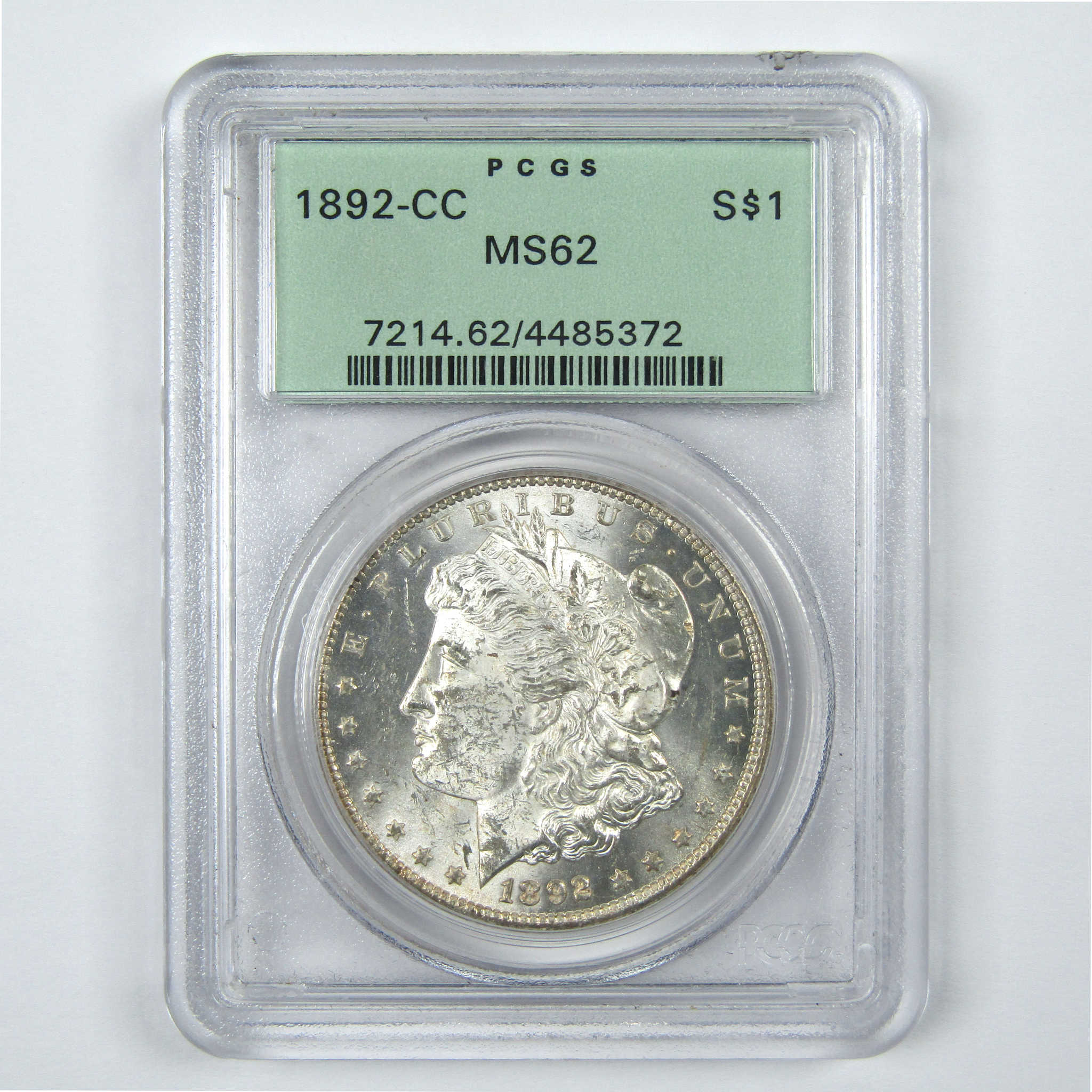 1892 CC Morgan Dollar MS 62 PCGS Silver $1 Uncirculated SKU:I15070 - Morgan coin - Morgan silver dollar - Morgan silver dollar for sale - Profile Coins &amp; Collectibles