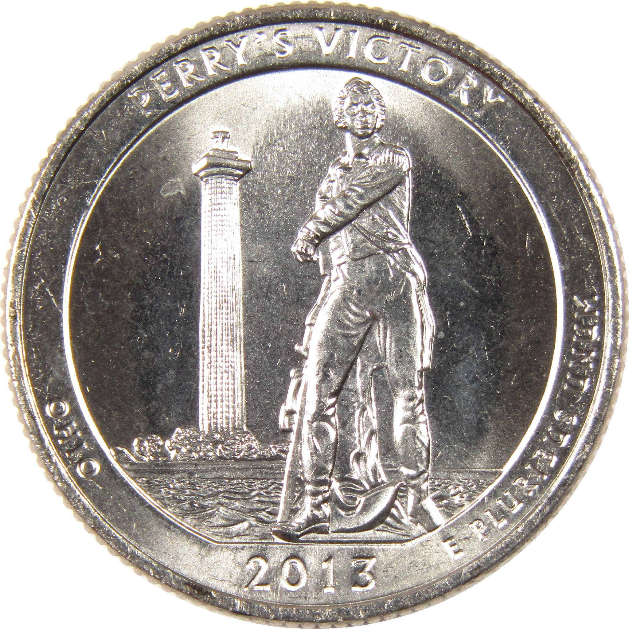 2013 S Perry's Victory National Park Quarter BU Uncirculated Clad 25c