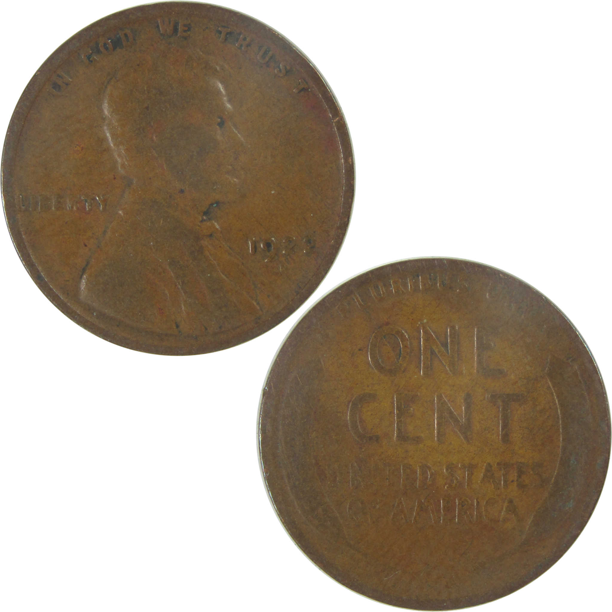 1922 D Lincoln Wheat Cent VG Very Good Penny 1c Coin SKU:I16640