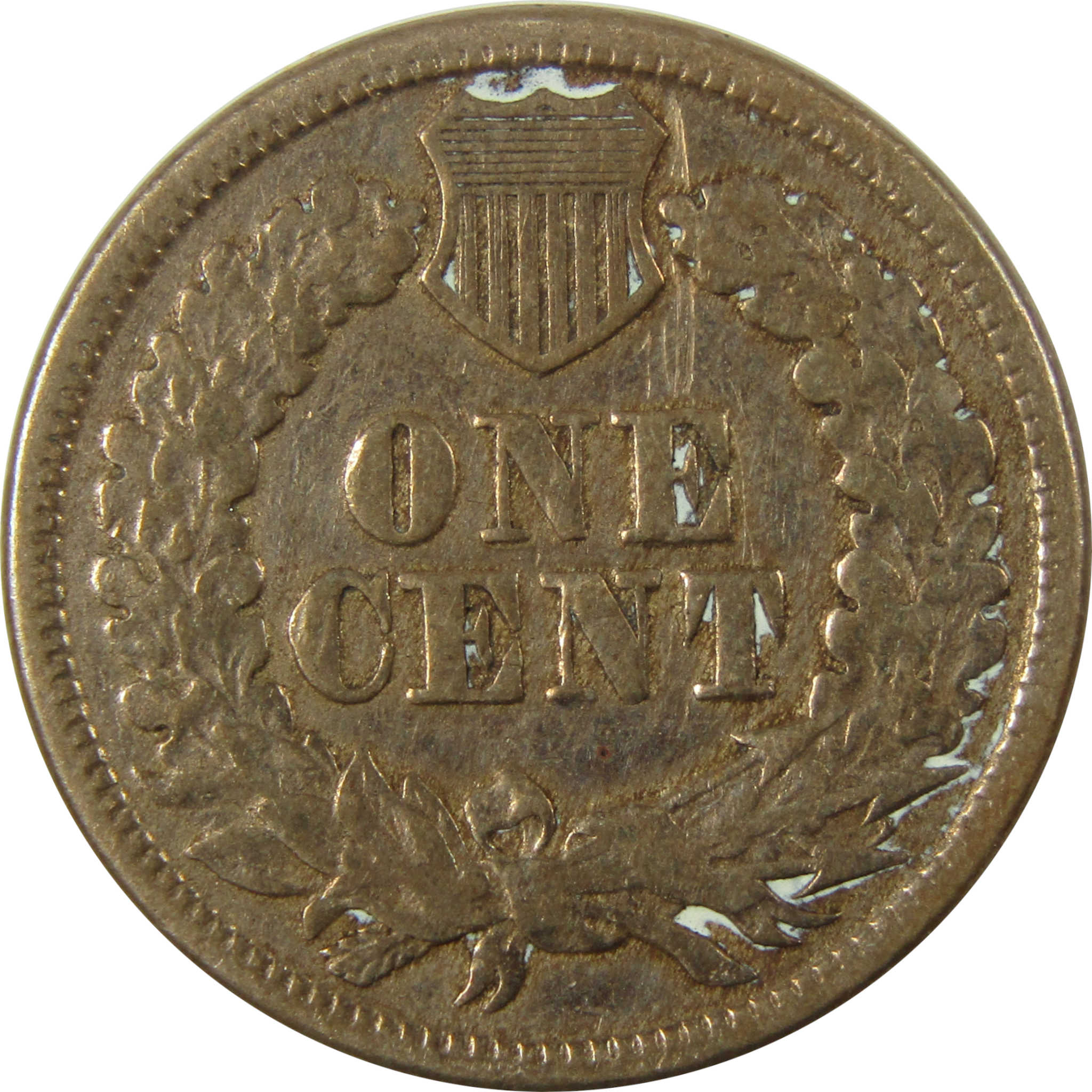 1861 Indian Head Cent VG Very Good Details Penny 1c Coin SKU:CP1185