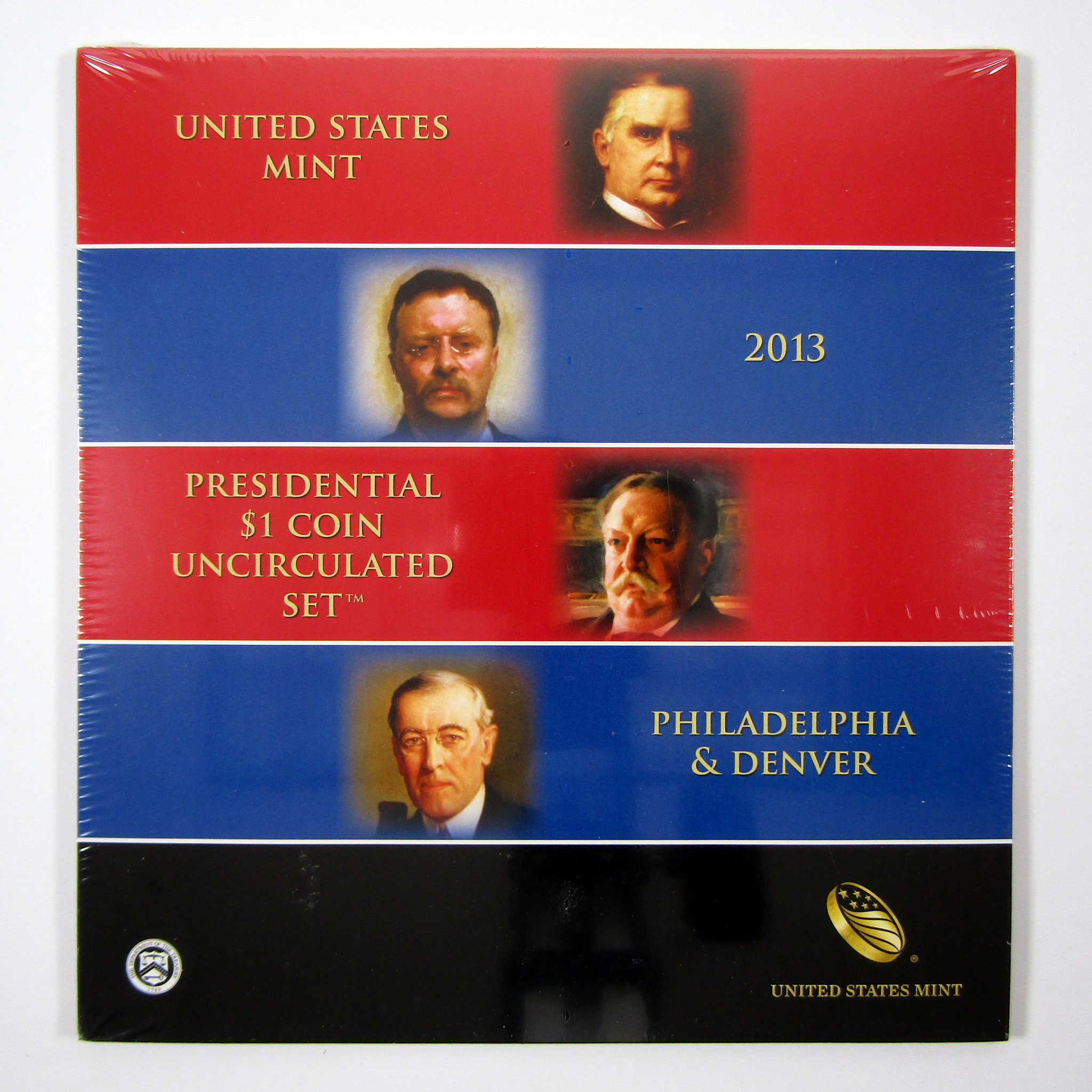 2013 P&D Presidential Dollar $1 Coin Uncirculated Set OGP SKU:CPC3630