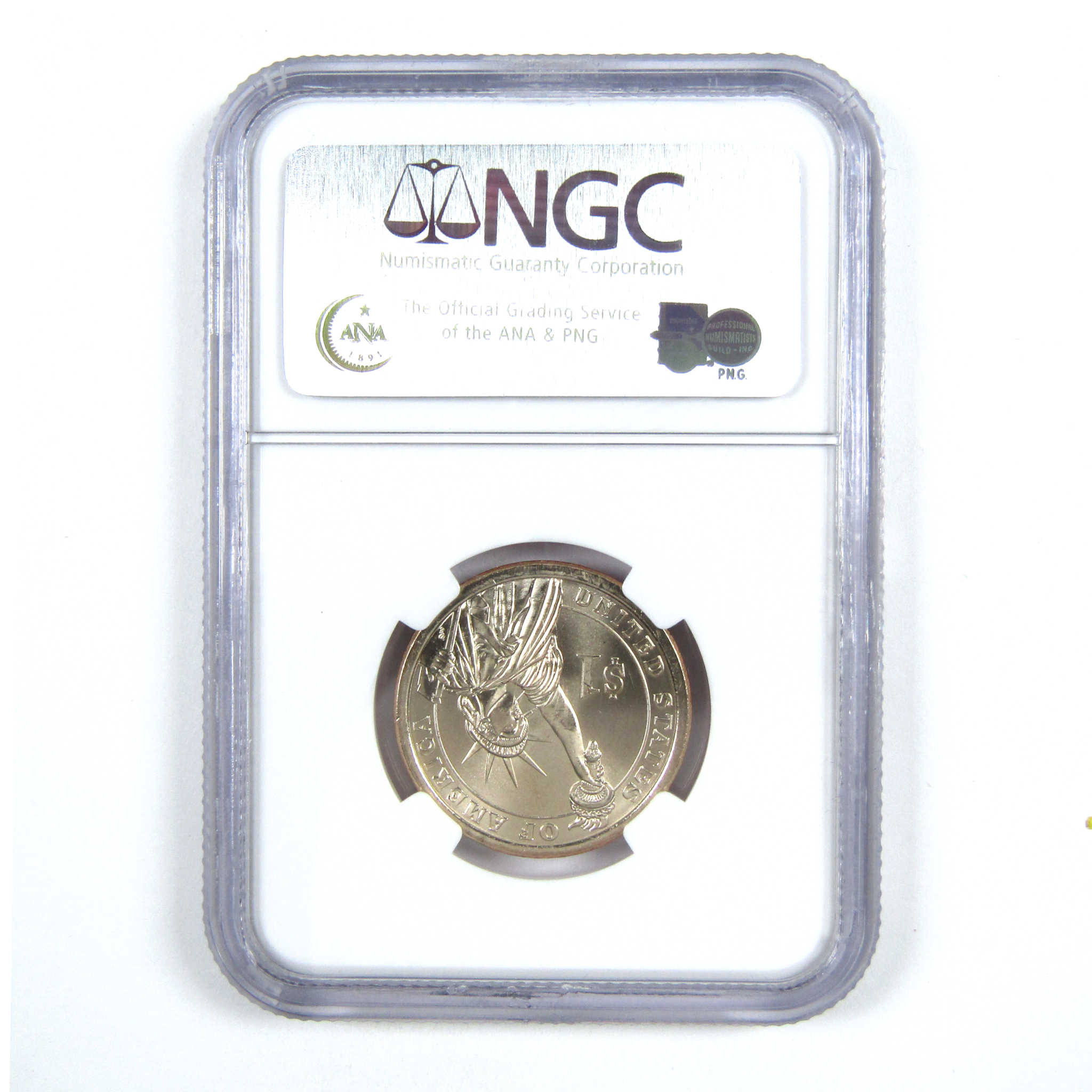 2007 George Washington Presidential Dollar MS 64 NGC $1 SKU:CPC7662