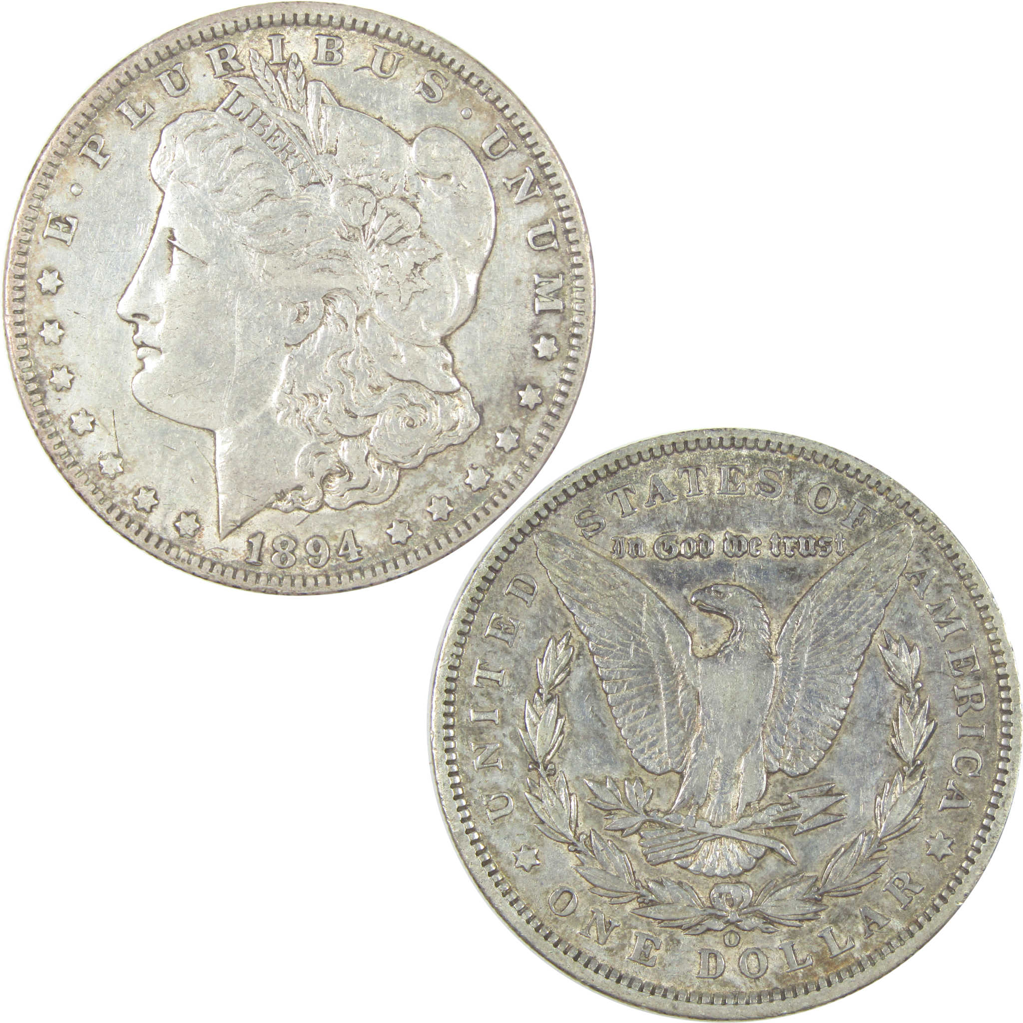 1894 O Morgan Dollar XF EF Extremely Fine Silver $1 Coin SKU:I15525 - Morgan coin - Morgan silver dollar - Morgan silver dollar for sale - Profile Coins &amp; Collectibles