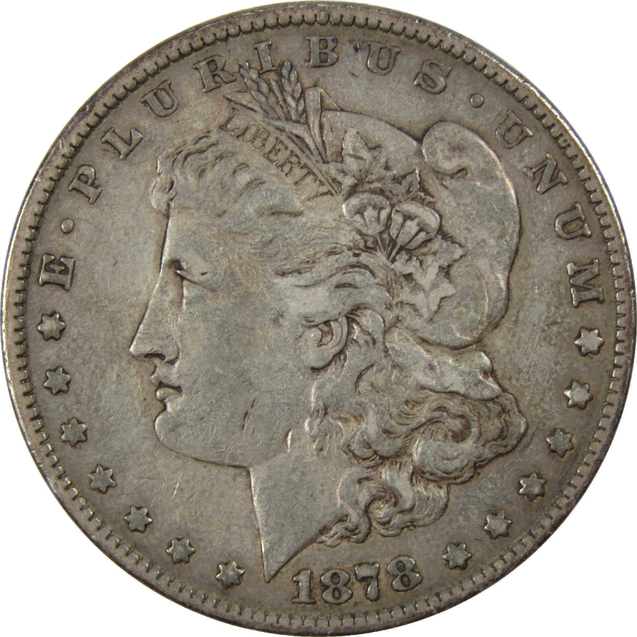 1878 7TF Rev 79 Morgan Dollar VF Very Fine Silver $1 Coin SKU:I12173 - Morgan coin - Morgan silver dollar - Morgan silver dollar for sale - Profile Coins &amp; Collectibles