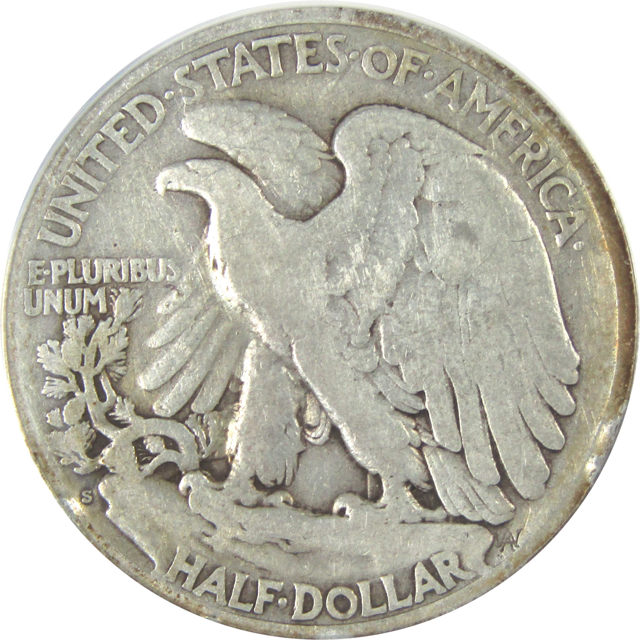 1921 S Liberty Walking Half Dollar VG 10 Details ANACS SKU:I16181