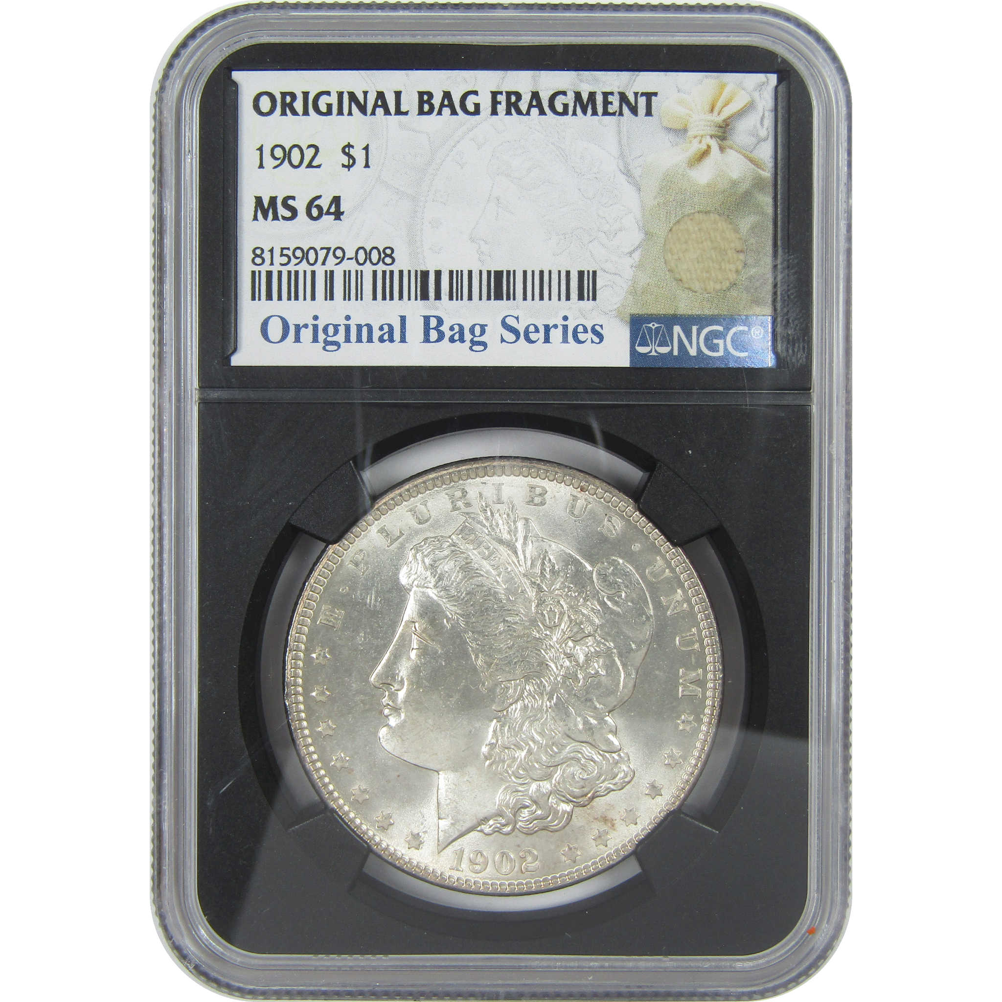 1902 Morgan Dollar MS 64 NGC Silver Original Bag Fragment SKU:I16402 - Morgan coin - Morgan silver dollar - Morgan silver dollar for sale - Profile Coins &amp; Collectibles