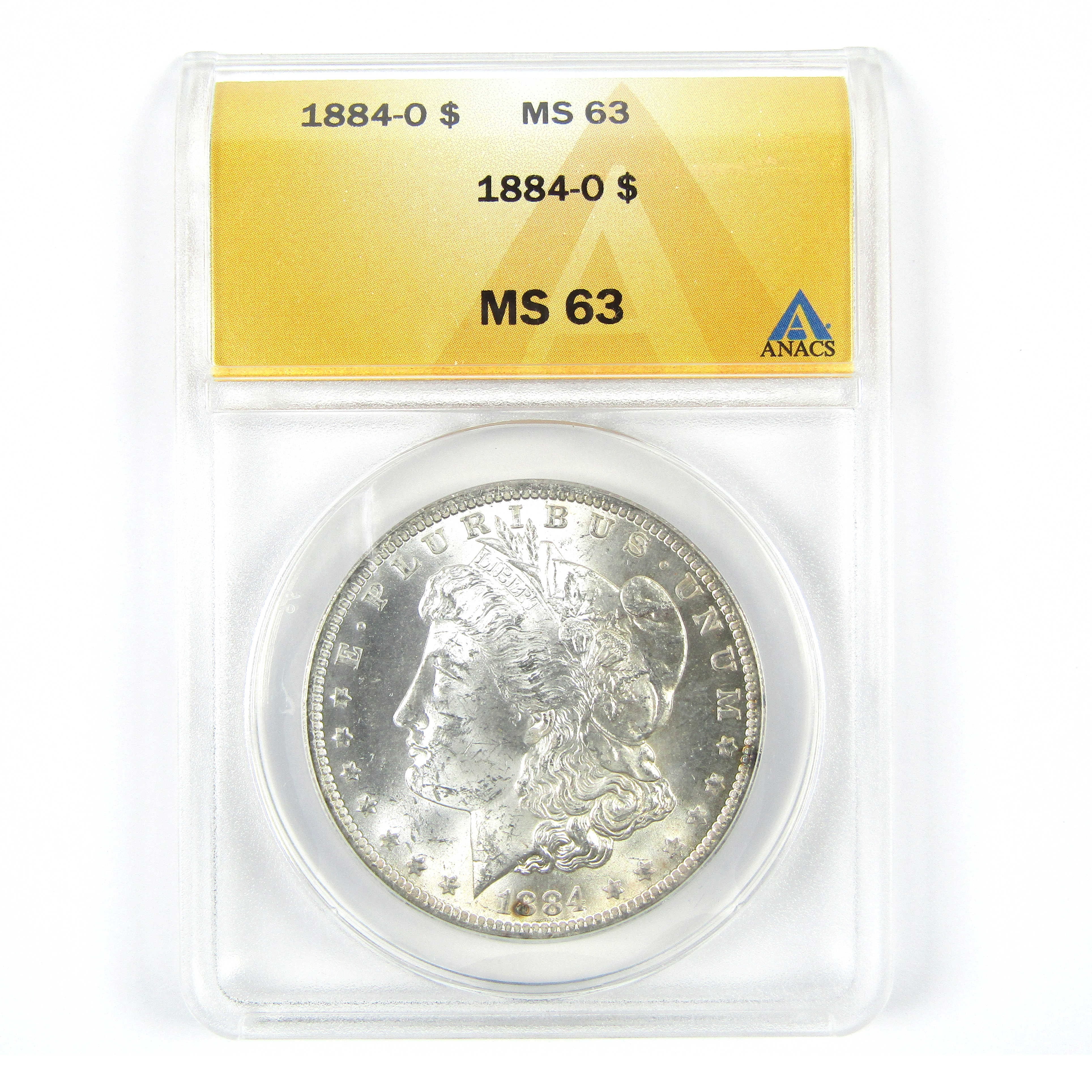 1884 O Morgan Dollar MS 63 ANACS Silver $1 Uncirculated SKU:I15048 - Morgan coin - Morgan silver dollar - Morgan silver dollar for sale - Profile Coins &amp; Collectibles