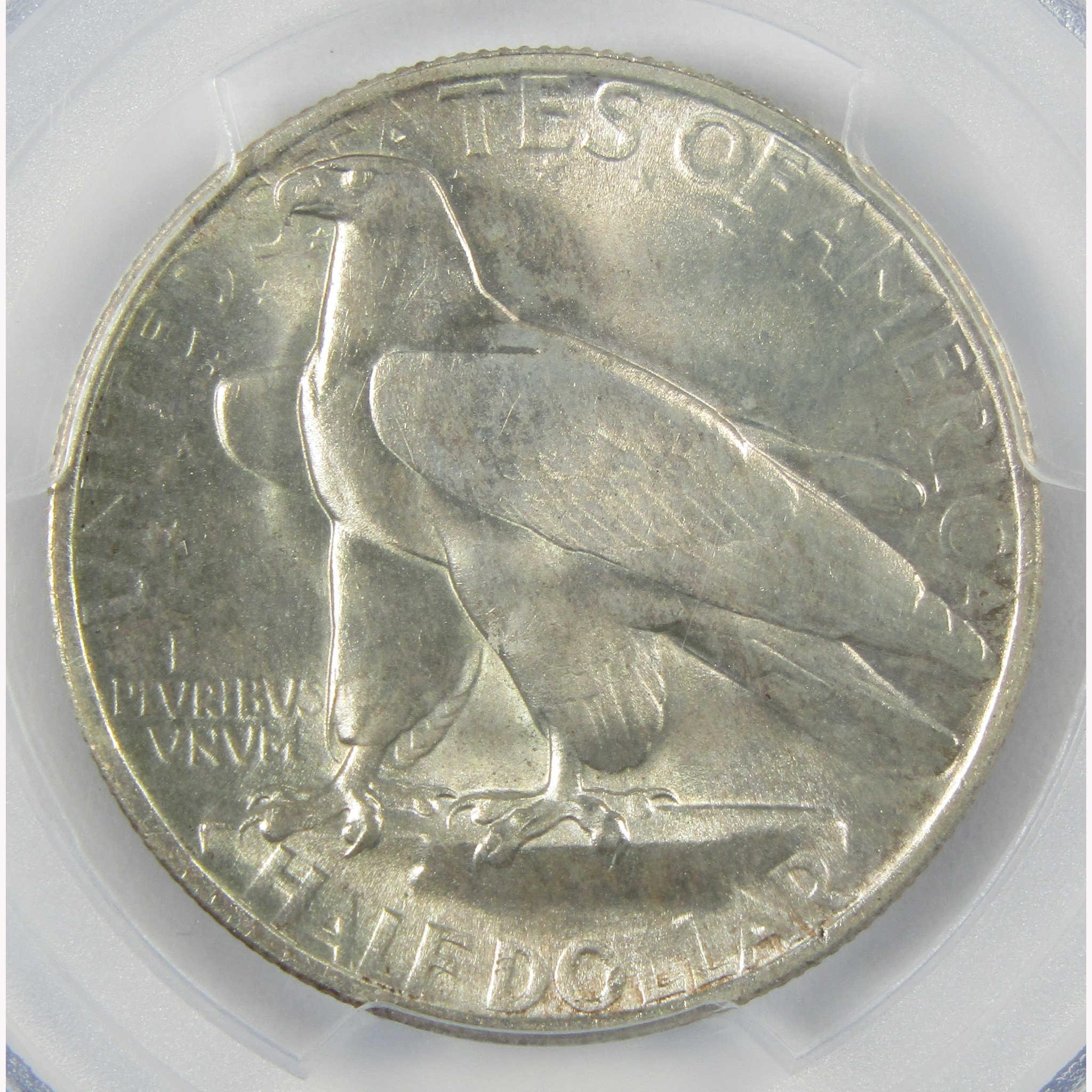 1935 Connecticut Commemorative Silver Half Dollar MS 66 PCGS 50c Coin