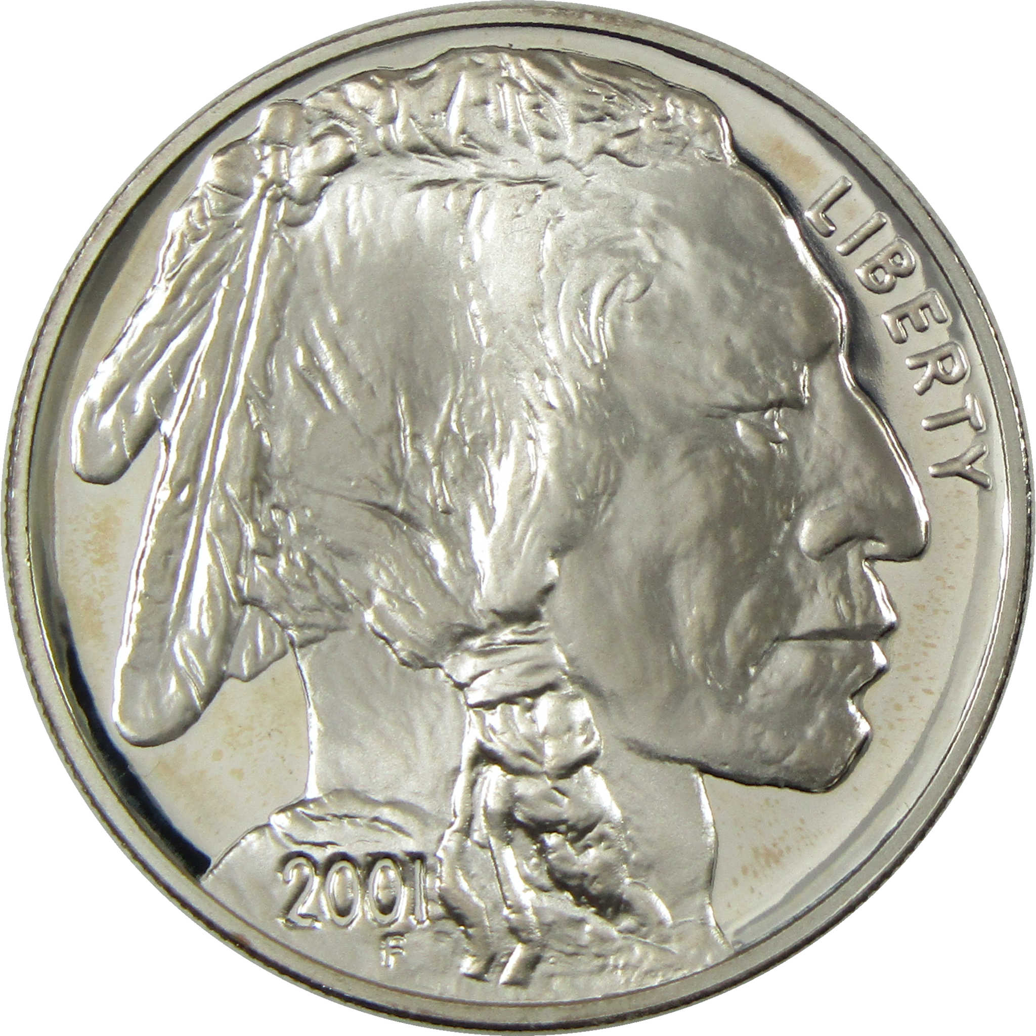 2001 P American Buffalo Commemorative Silver Dollar Proof $1 Coin