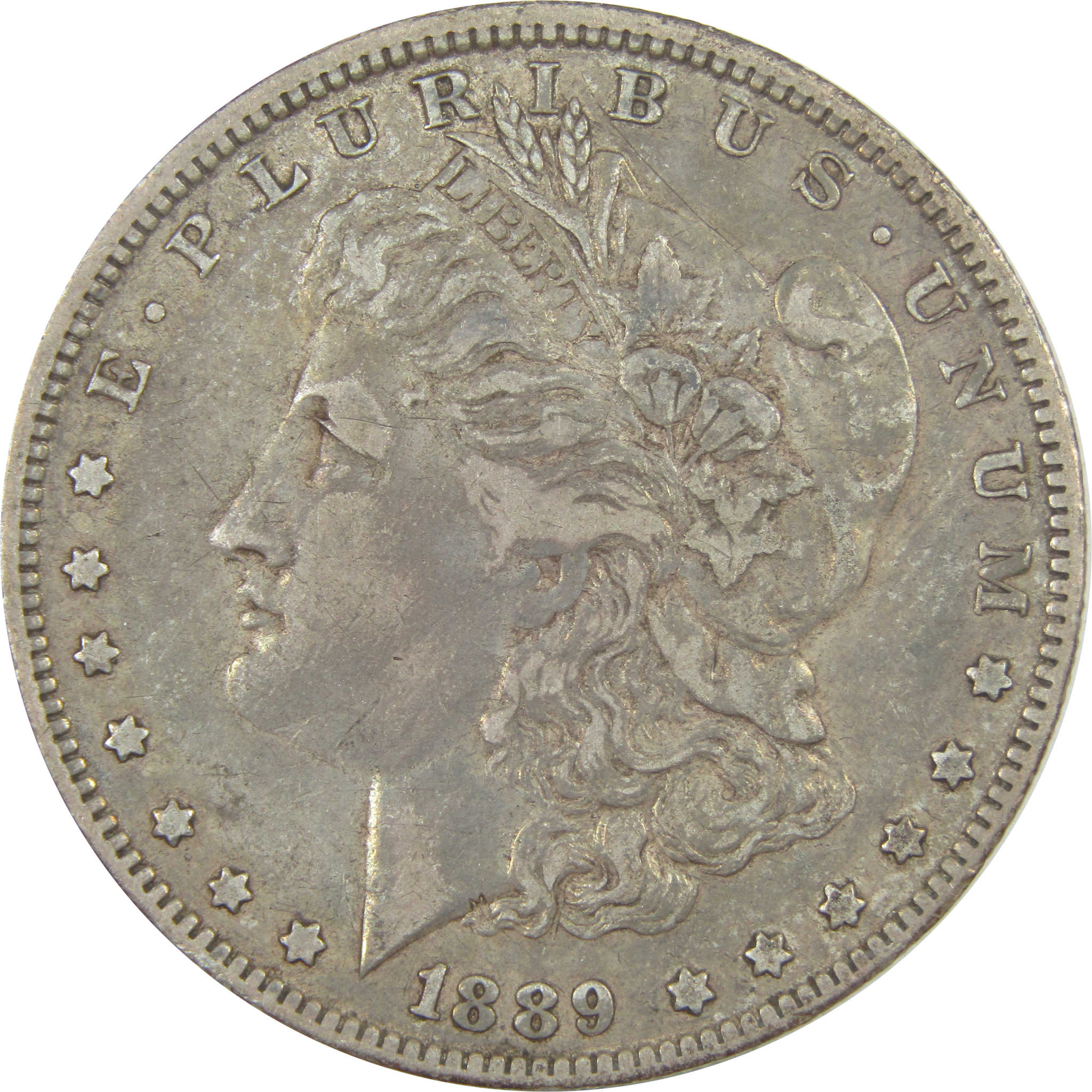 1889 O Morgan Dollar VF Very Fine Silver $1 Coin SKU:I15476