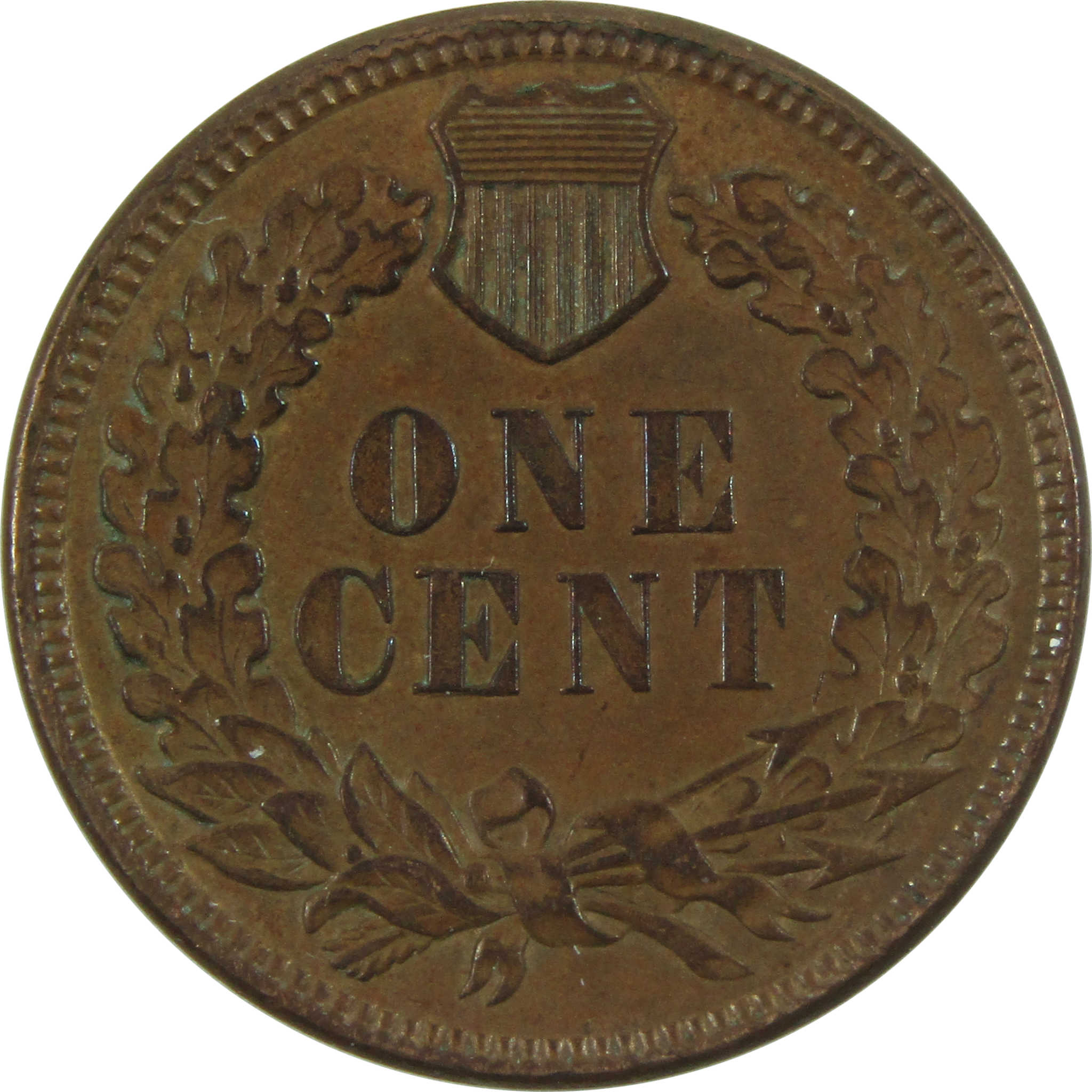 1886 Type 1 Indian Head Cent Choice About Uncirculated SKU:I14789