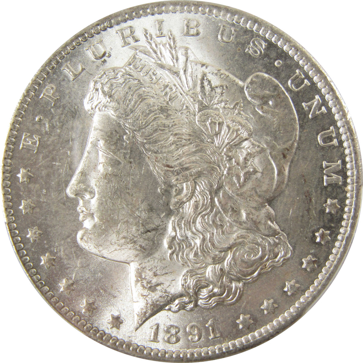 1891 CC Morgan Silver Dollar MS 62 PCGS $1 Coin SKU:I29312 - Morgan coin - Morgan silver dollar - Morgan silver dollar for sale - Profile Coins &amp; Collectibles