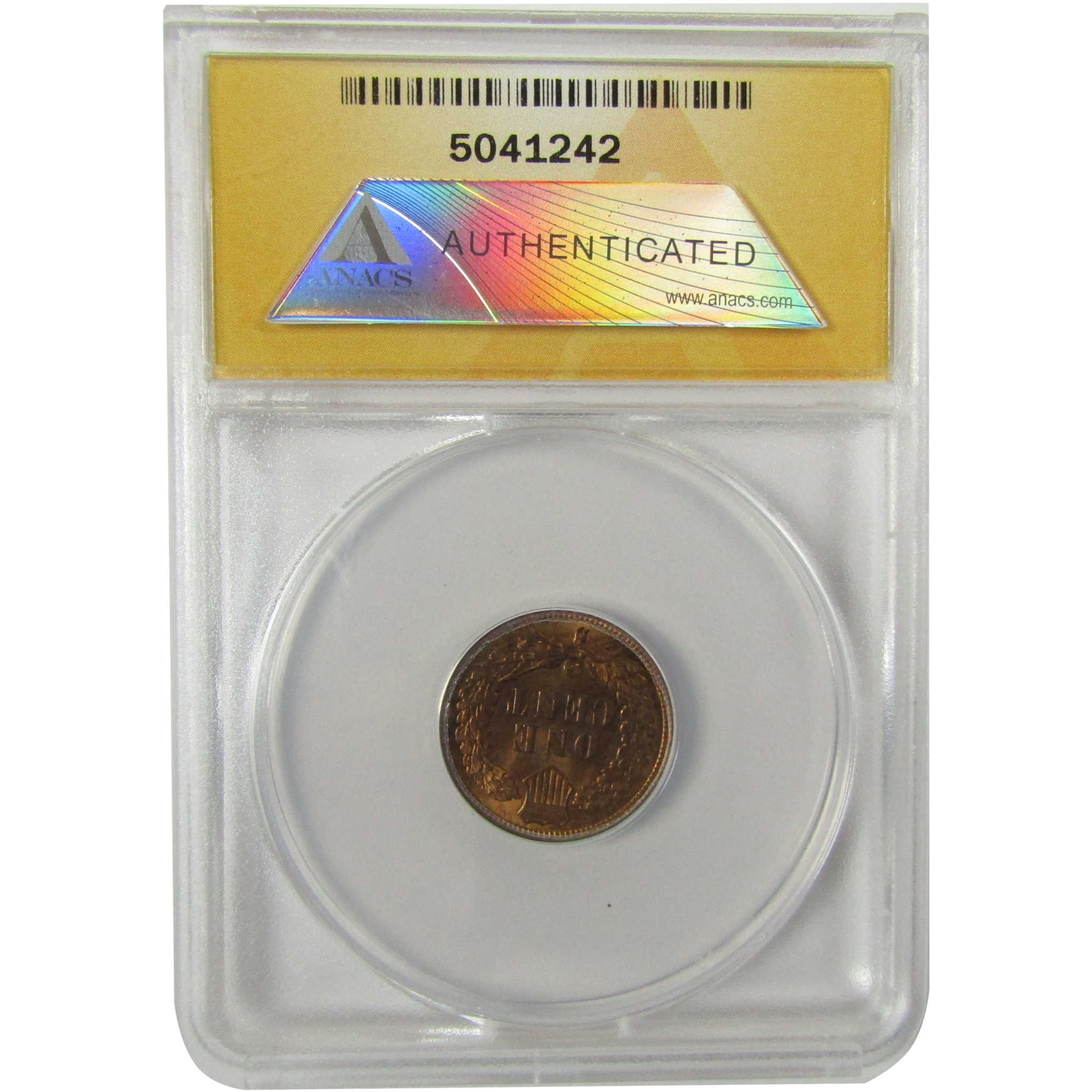 1906 Indian Head Cent MS 62 RB ANACS Uncirculated Penny SKU:I28413