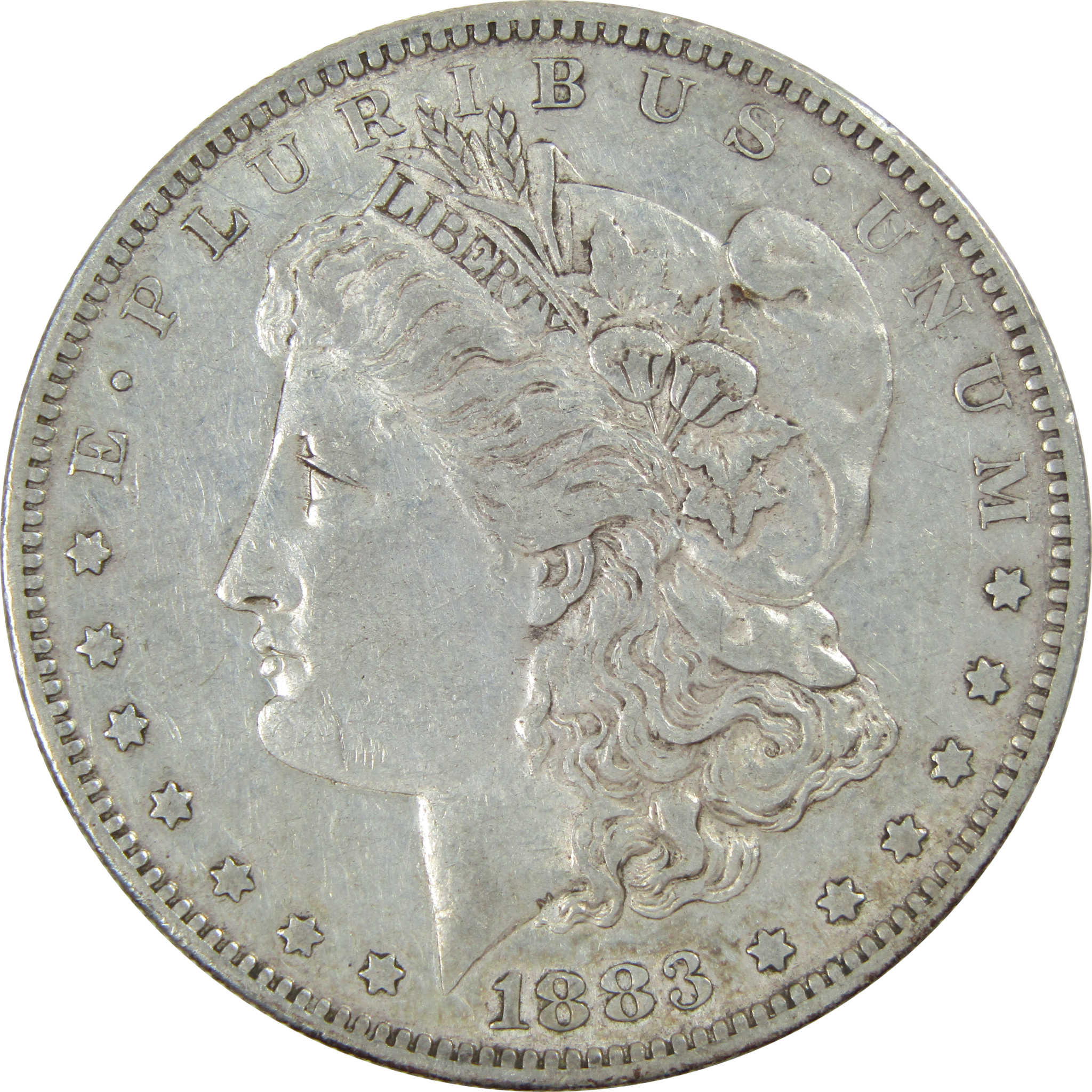 1883 S Morgan Dollar XF EF Extremely Fine Silver $1 Coin SKU:I13678 - Morgan coin - Morgan silver dollar - Morgan silver dollar for sale - Profile Coins &amp; Collectibles