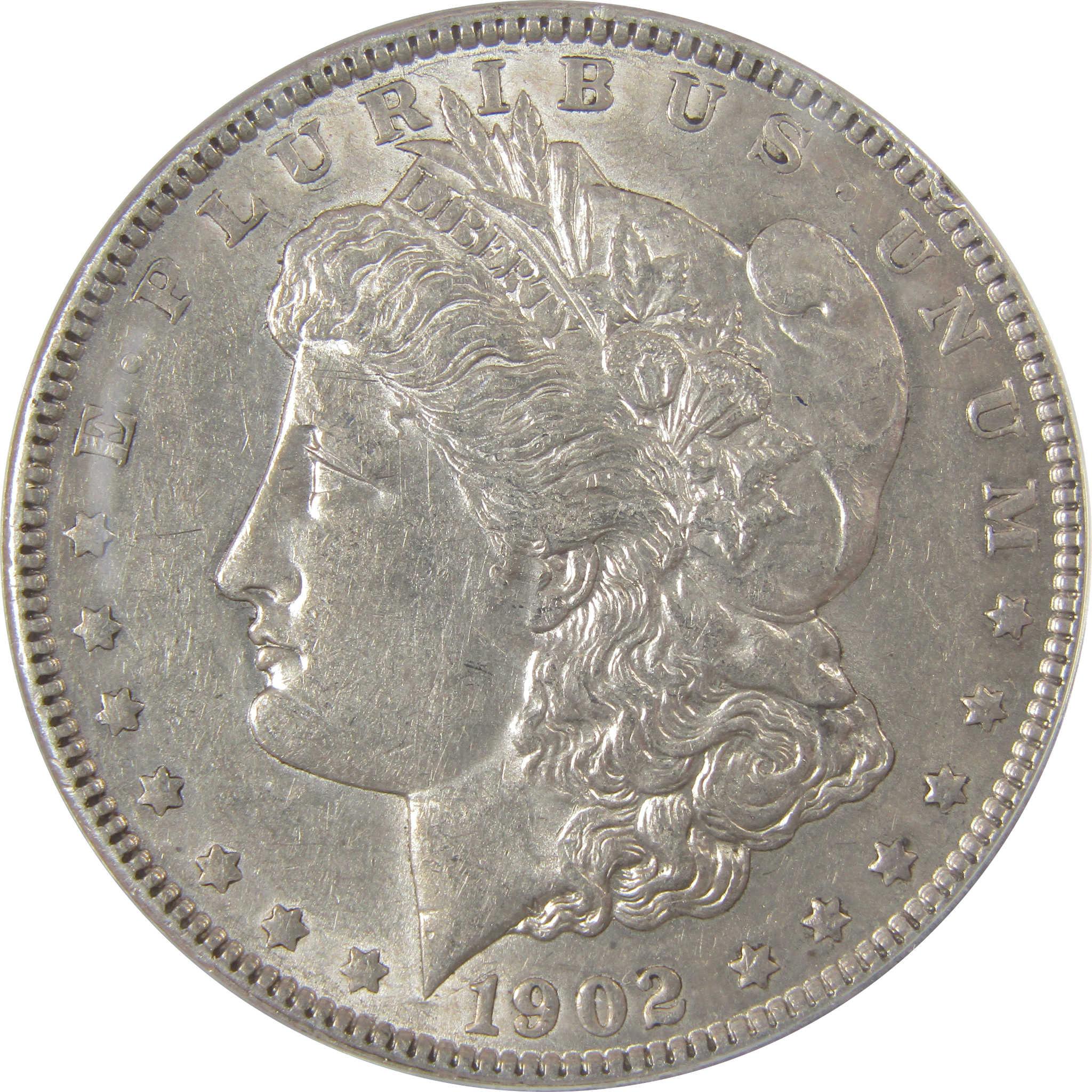 1902 Morgan Silver Dollar AU 55 ANACS $1 Coin SKU:I25046 - Morgan coin - Morgan silver dollar - Morgan silver dollar for sale - Profile Coins &amp; Collectibles