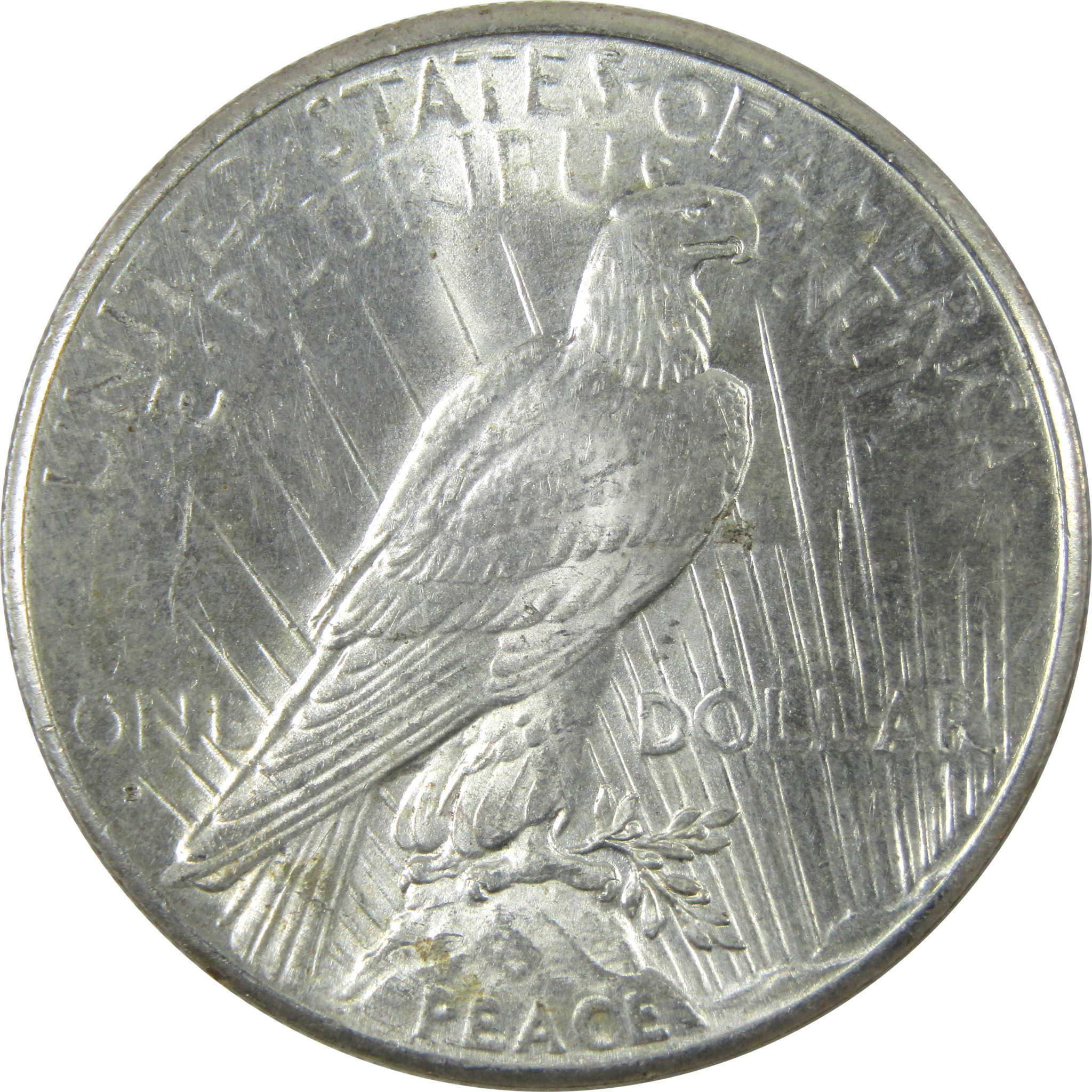 1926 S Peace Dollar Borderline Uncirculated Silver $1 Coin SKU:I14575