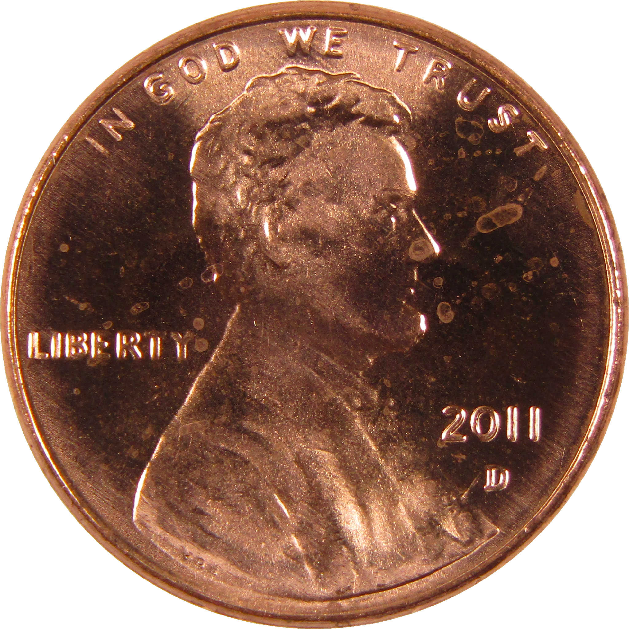 2011 D Lincoln Shield Cent BU Uncirculated Penny 1c Coin