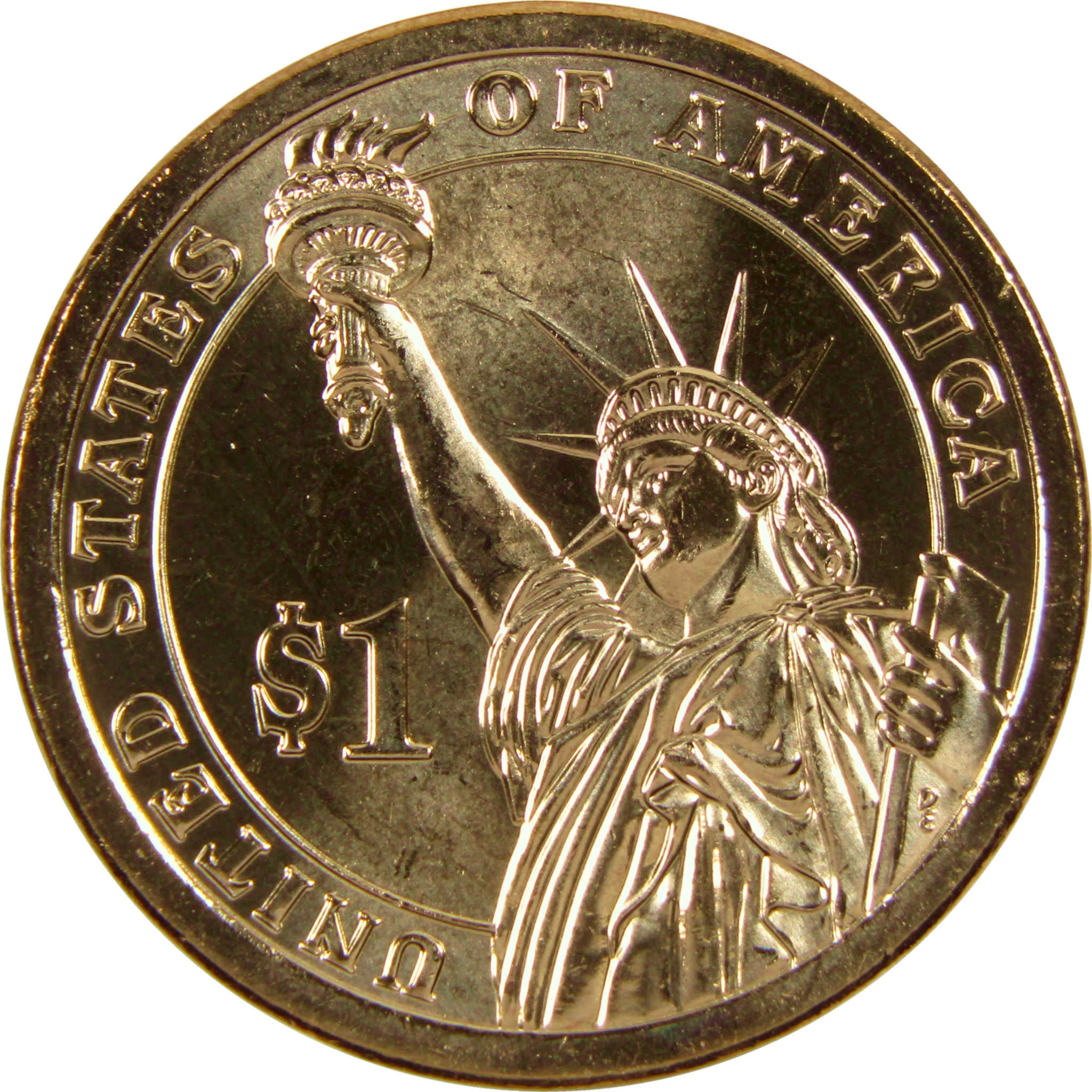 2010 D Millard Fillmore Presidential Dollar BU Uncirculated $1 Coin