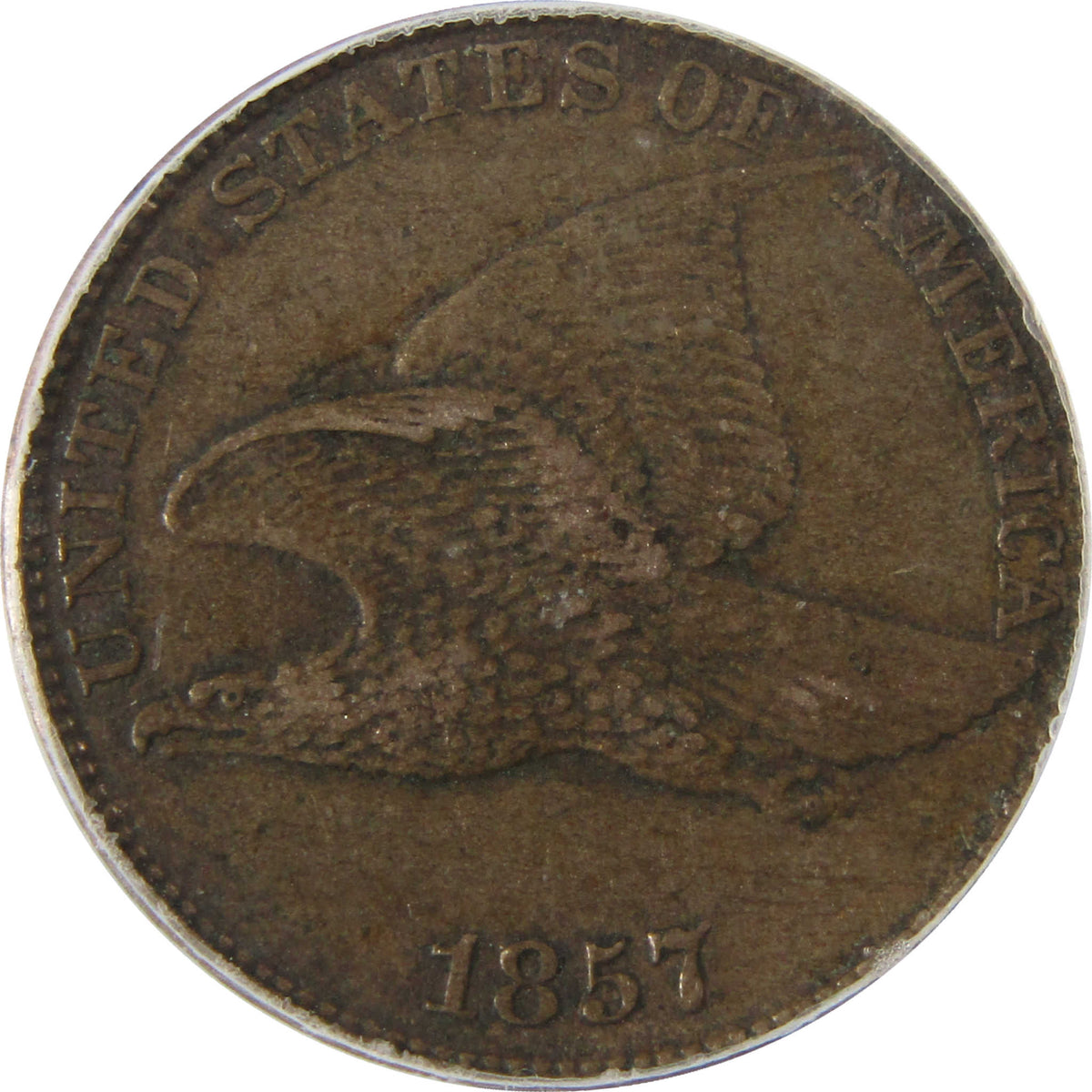 1857 Flying Eagle Cent EF 45 ICG Penny 1c Coin Collectible SKU:I29114