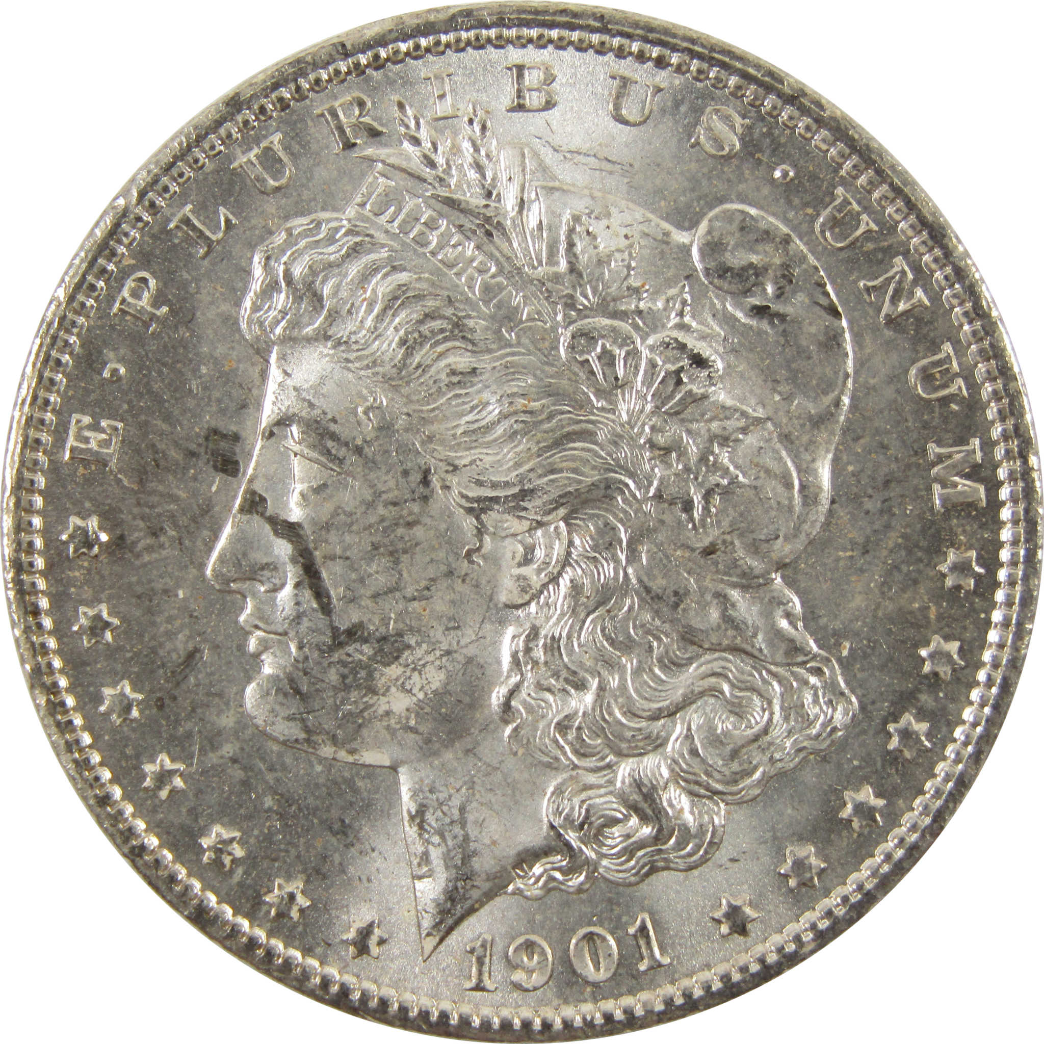 1901 O Morgan Dollar Uncirculated Details 90% Silver $1 SKU:I10467 - Morgan coin - Morgan silver dollar - Morgan silver dollar for sale - Profile Coins &amp; Collectibles