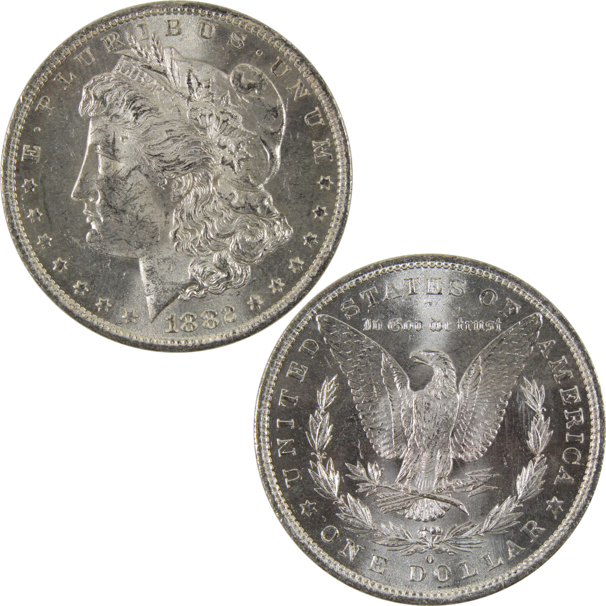 1882 O Morgan Dollar BU Uncirculated 90 Silver 1 Coin SKU I8816