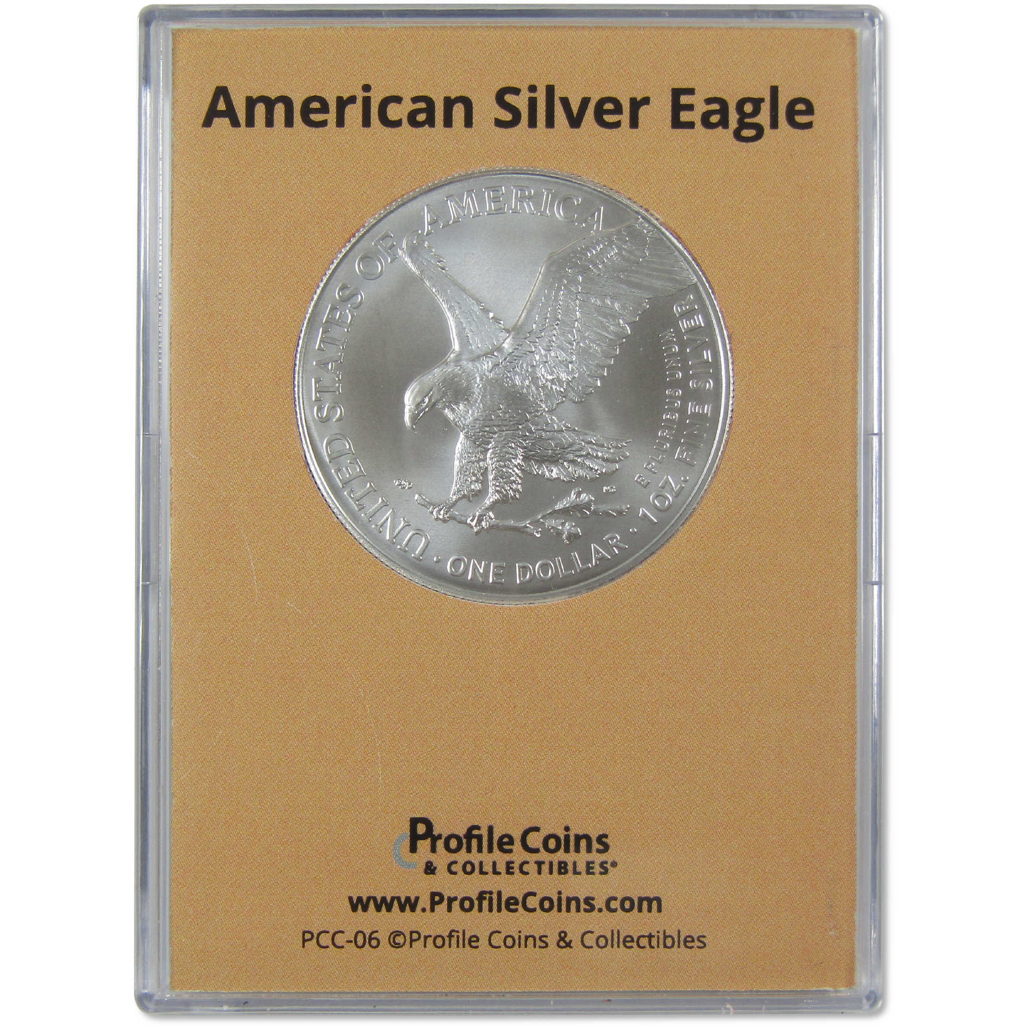 2025 American Silver Eagle Uncirculated Coin with Thank You Holder
