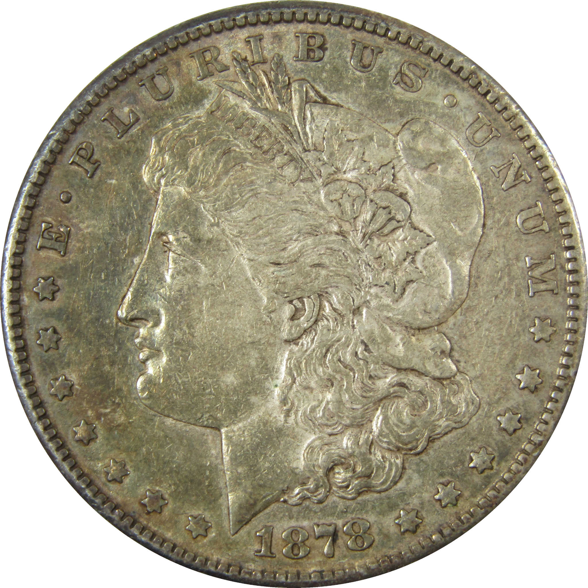 1878 S Morgan Silver Dollar XF EF Extremely Fine $1 Coin SKU:CP1631
