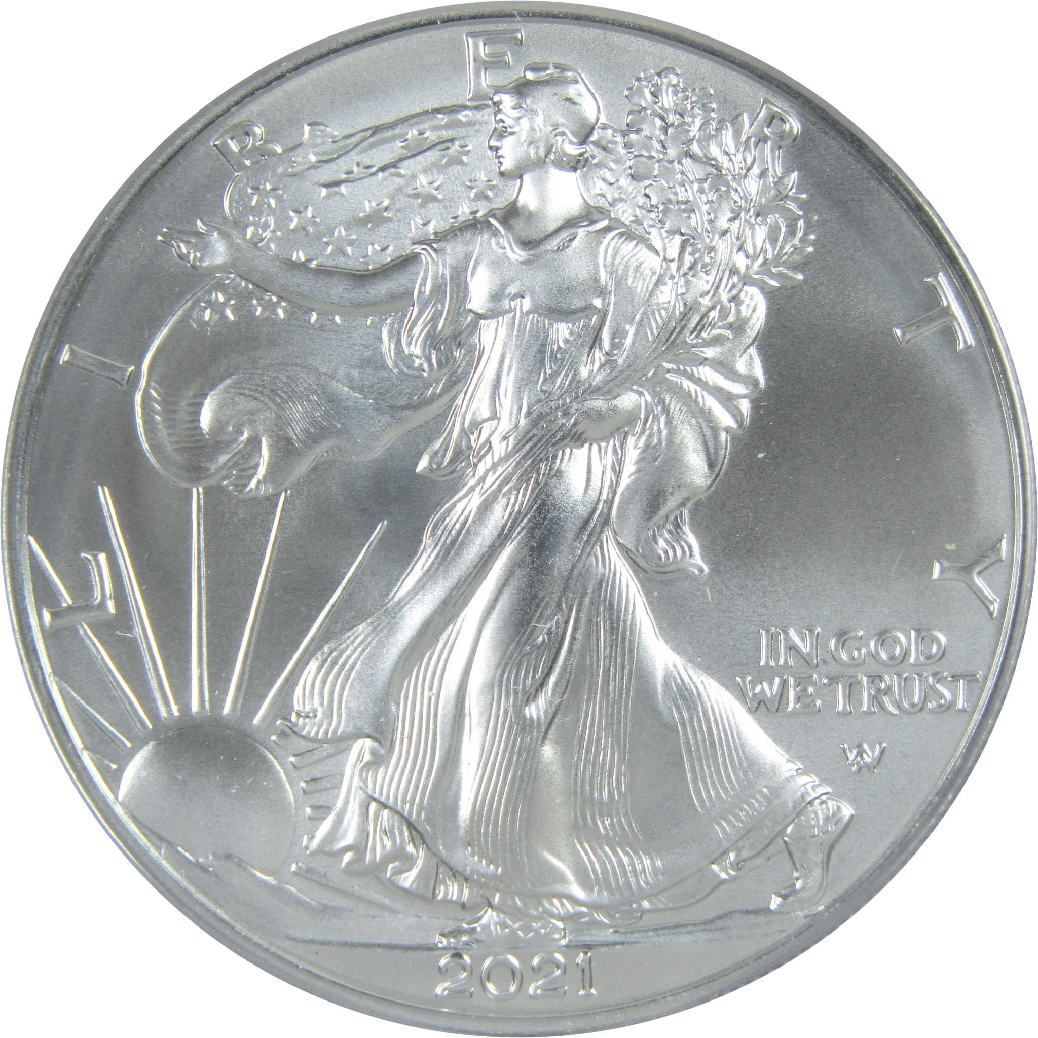 2021 (S) Type 2 American Silver Eagle MS 70 ANACS $1 SKU:CPC7825