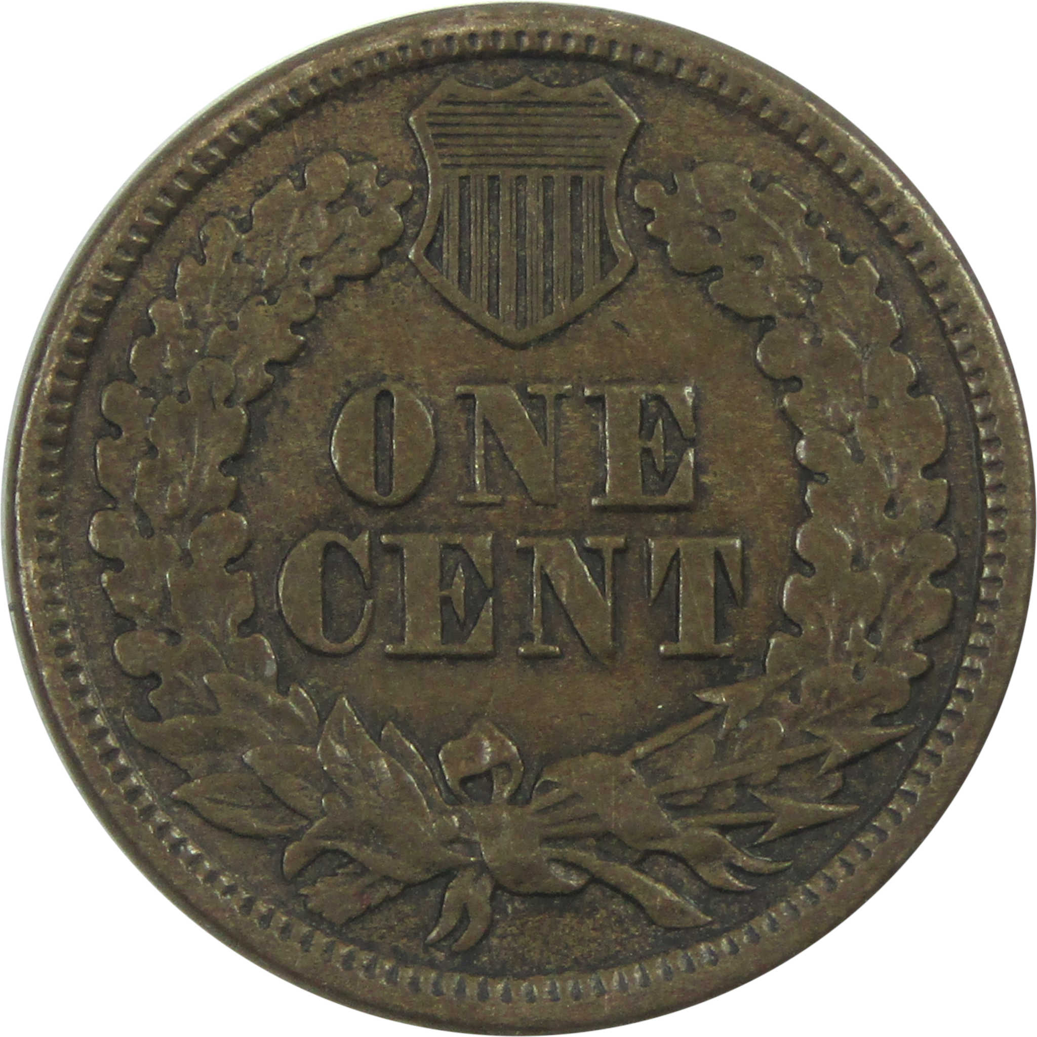 1861 Indian Head Cent VF Very Fine Details Copper-Nickel SKU:I15318