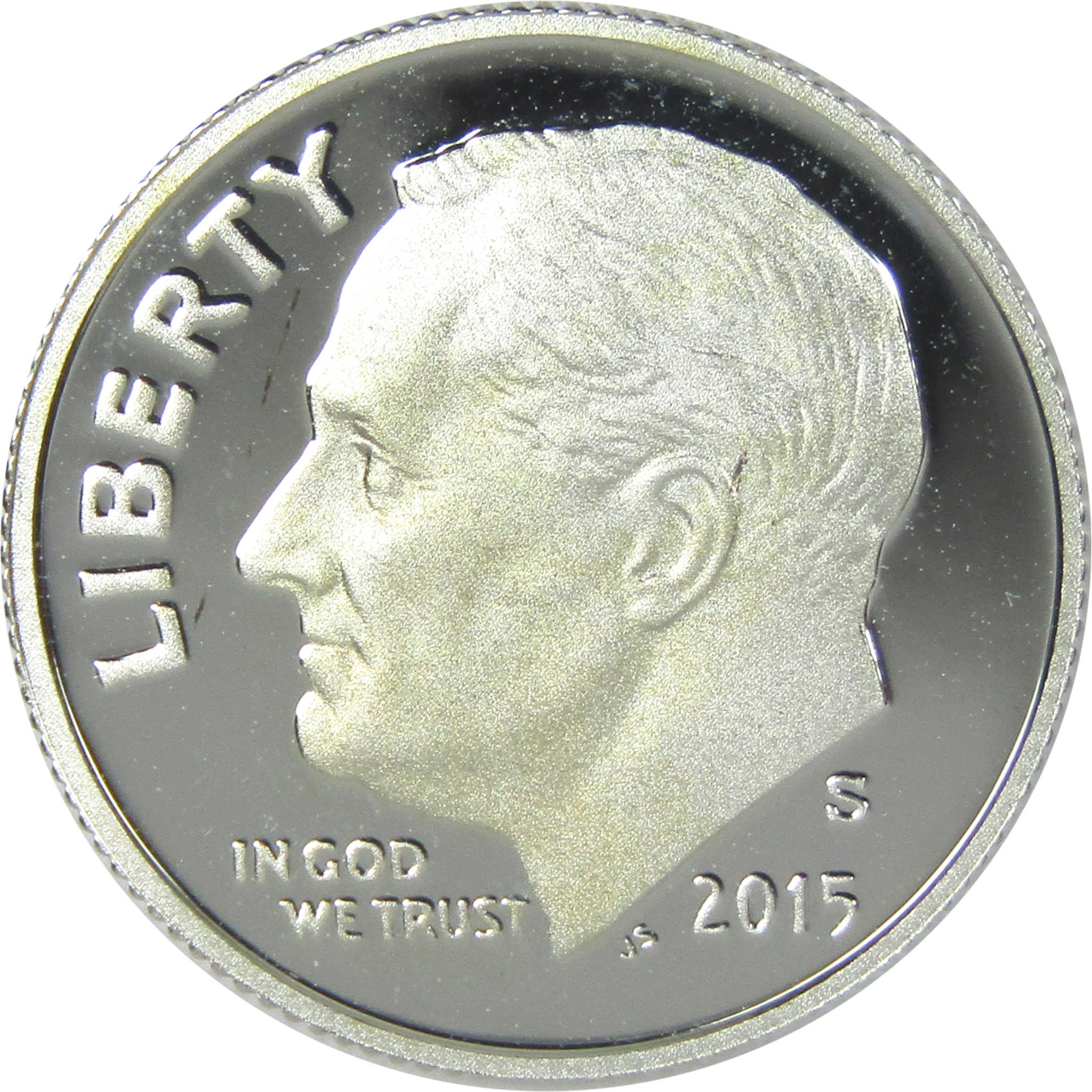 2015 S Roosevelt Dime Choice Proof Silver 10c Coin