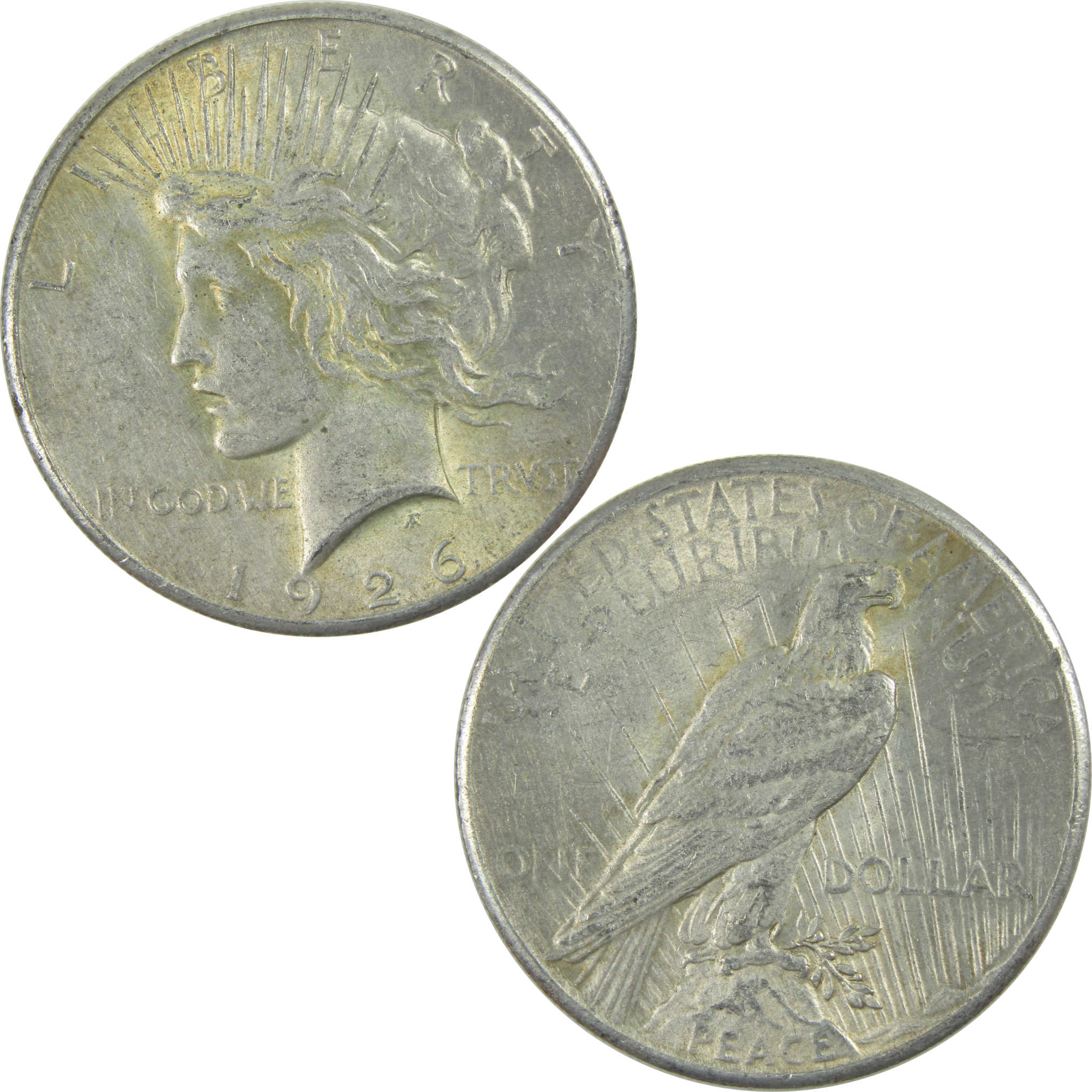 1926 Peace Dollar AU About Uncirculated Silver $1 Coin SKU:I16039