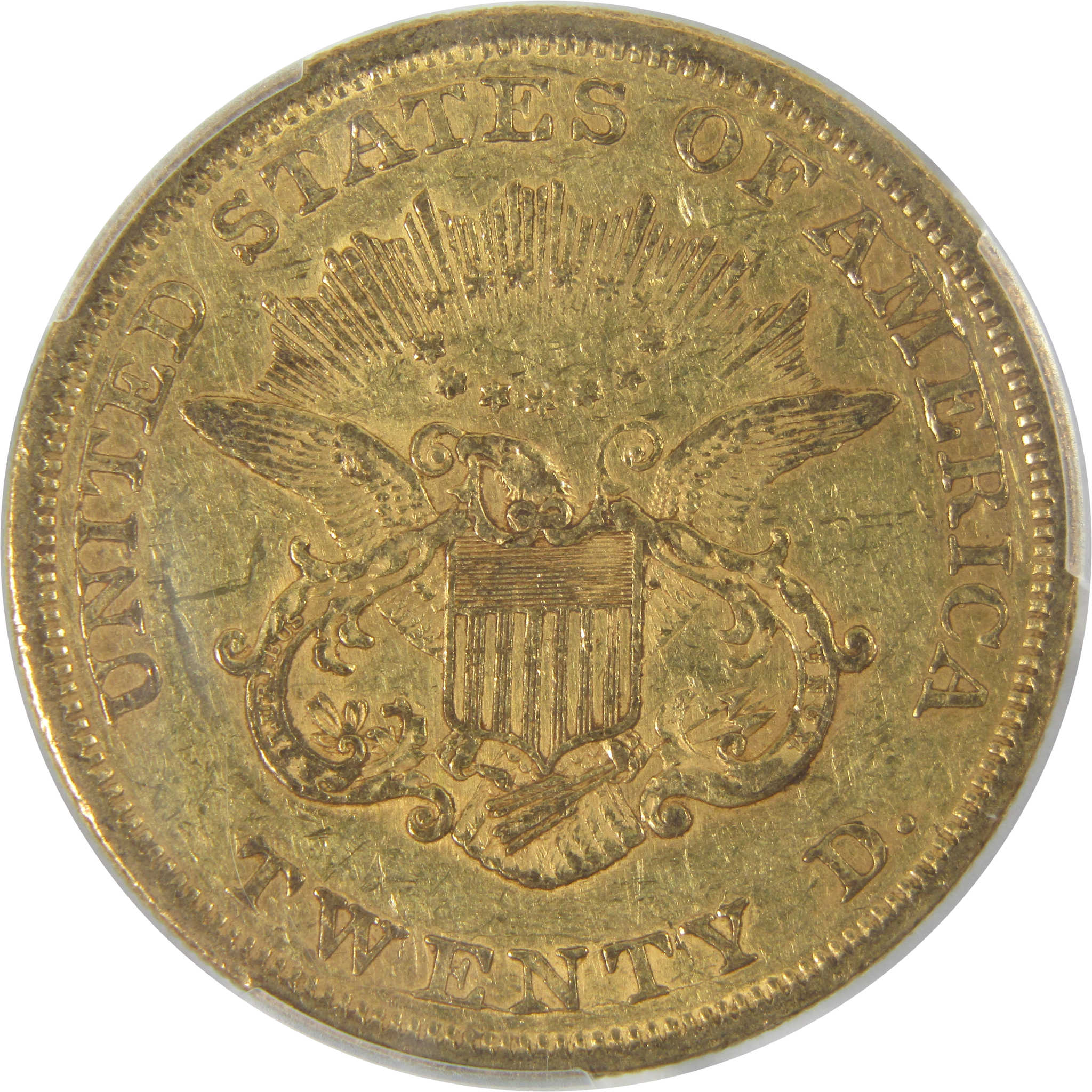 1850 Liberty Head Double Eagle XF 45 PCGS Gold $20 Coin