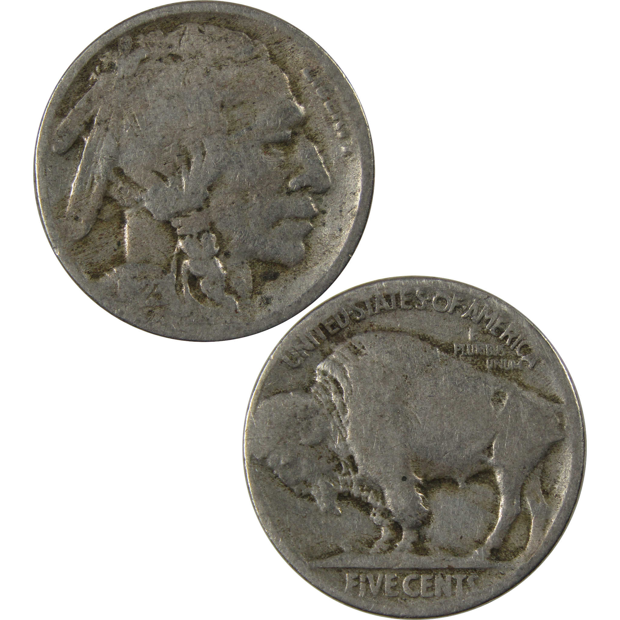 1923 S Indian Head Buffalo Nickel AG About Good 5c Coin SKU:I23725