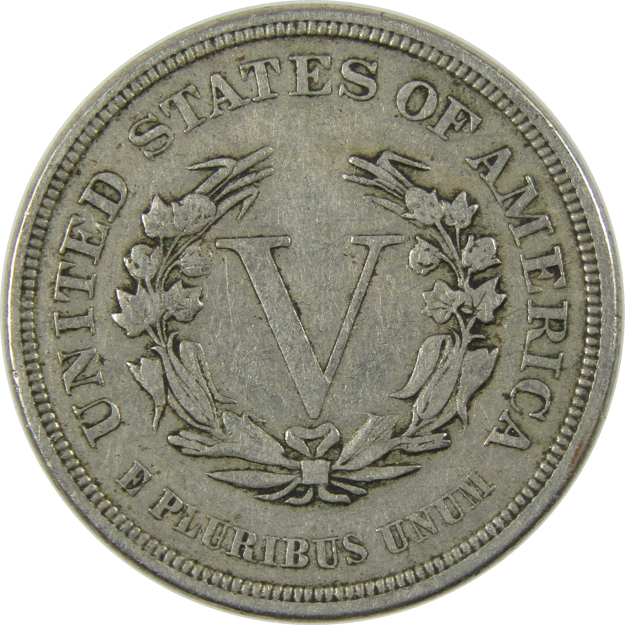 1883 No Cents Liberty Head V Nickel VF Very Fine 5c Coin SKU:I27246