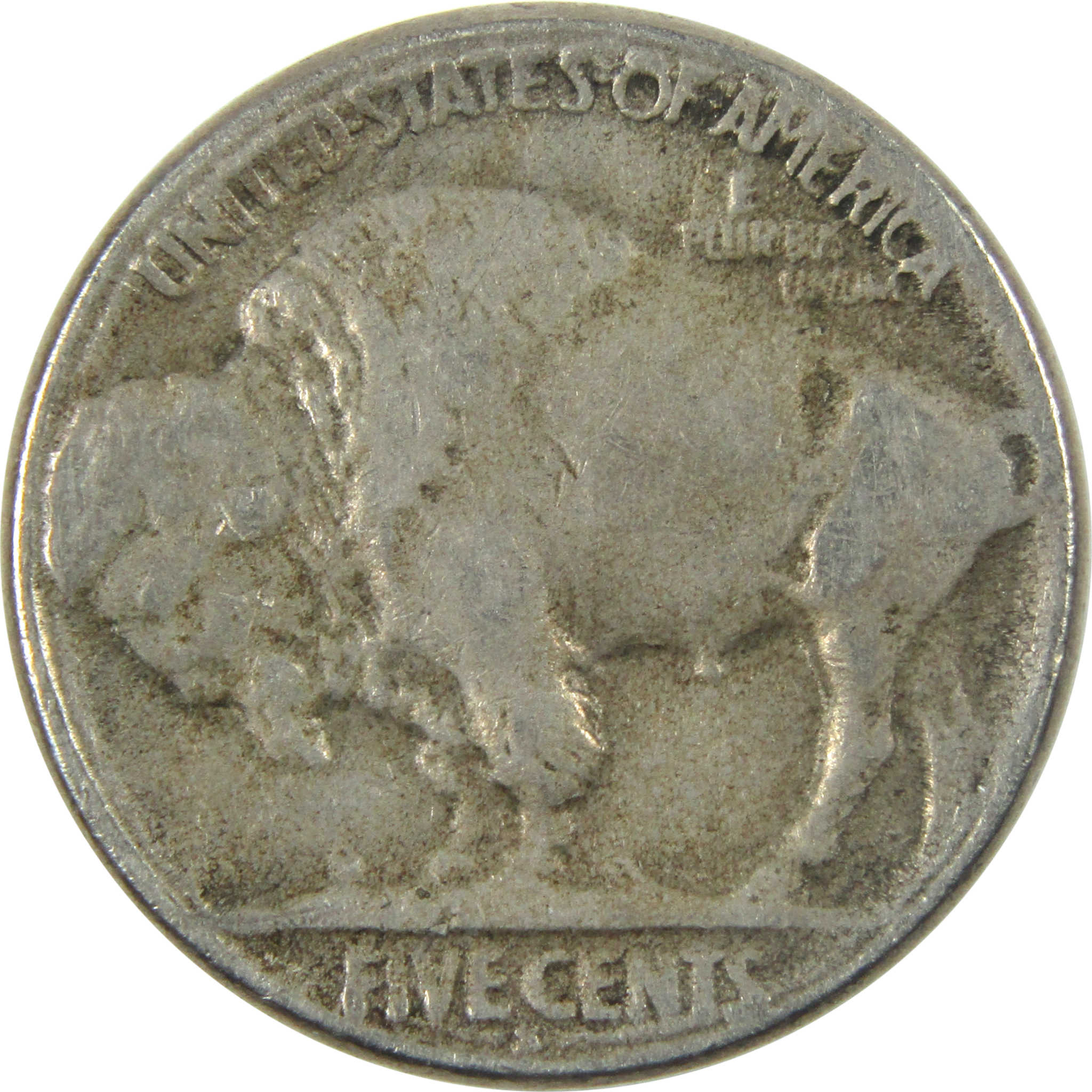 1923 S Indian Head Buffalo Nickel VF Very Fine 5c Coin SKU:I14636